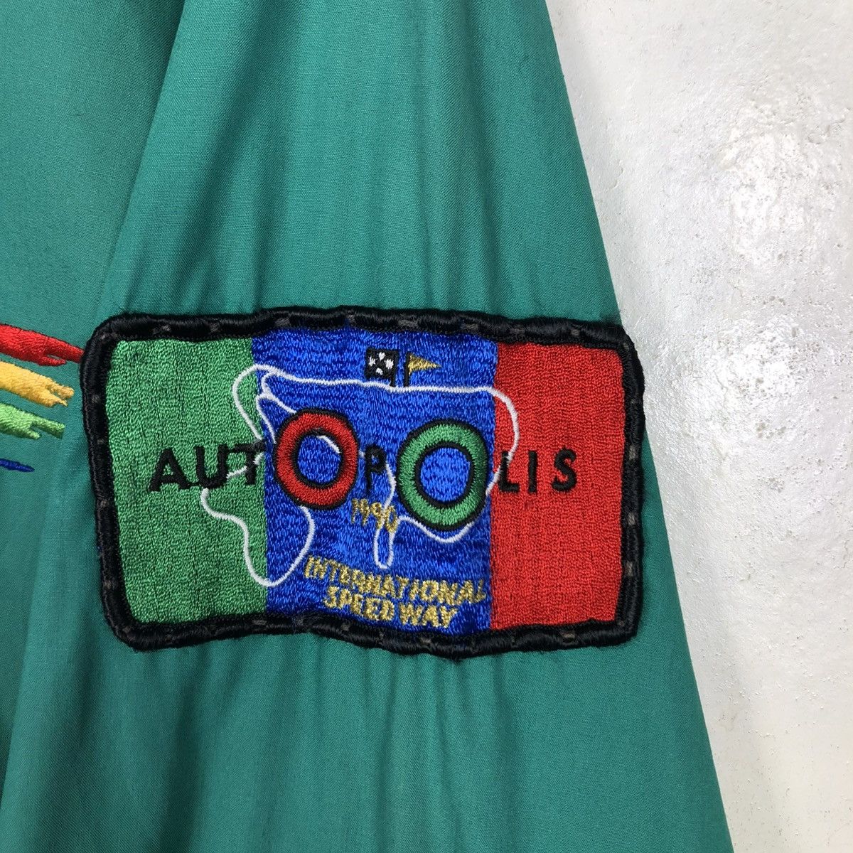 Japanese Brand 🔥VINTAGE BOMBER JACKET BENETTON FORMULA LTD AUTOPOLIS Size US L / EU 52-54 / 3 - 22 Thumbnail