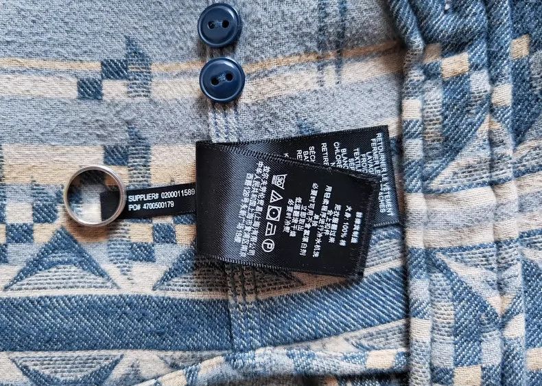 RRL Ralph Lauren RRL Ralph Lauren 2017 Men's Southwest Shirt Size US M / EU 48-50 / 2 - 9 Thumbnail