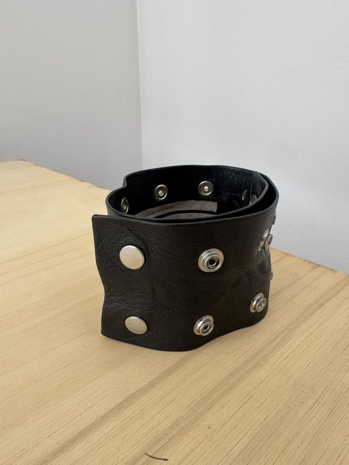 O*K様 rickowens EDFU BEVELED BUCKLE BELT BIG BEVELED BUCKLE BELT