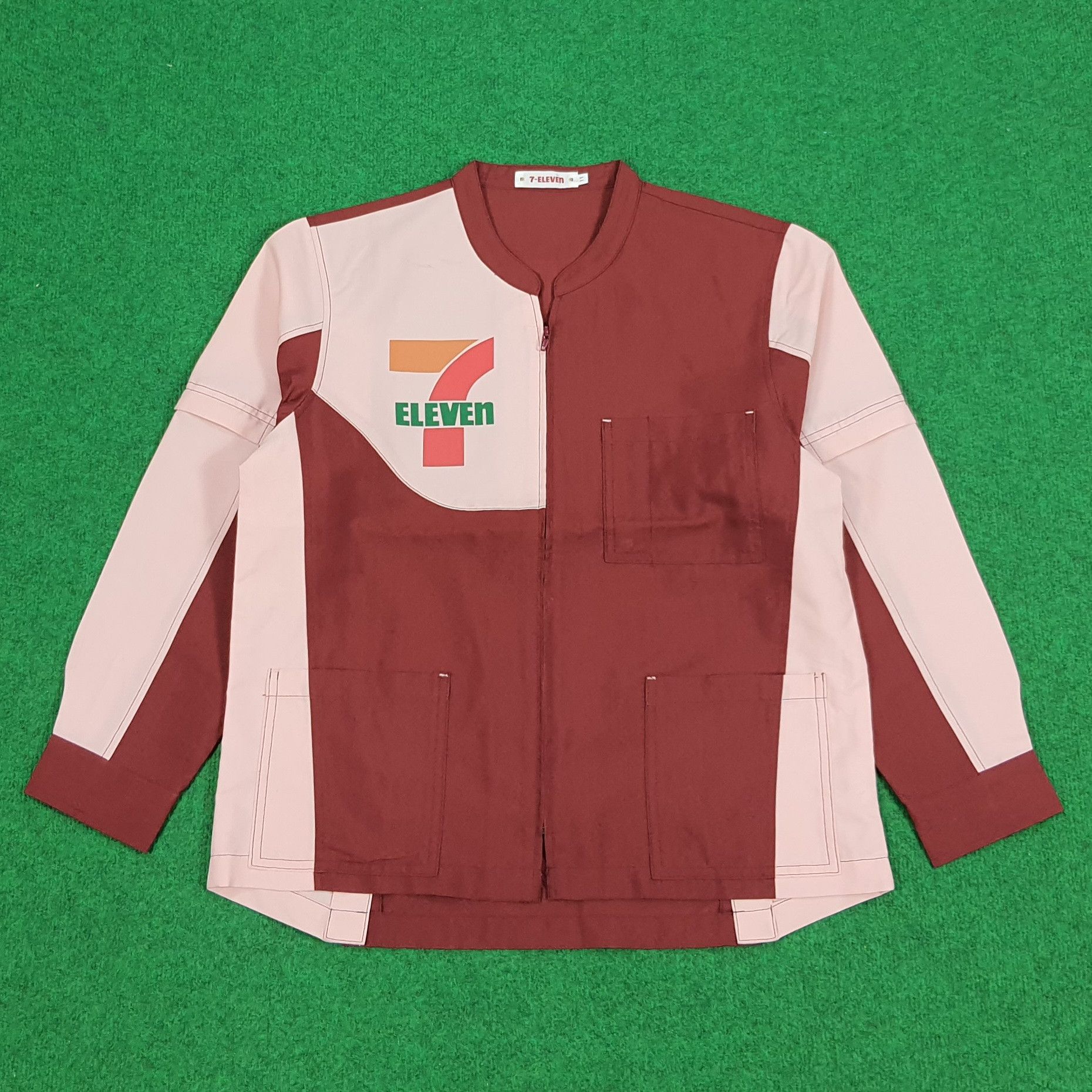 Japanese Brand × Vintage Vintage 7 Eleven Staff Uniform Japanese Brand Jacket Size US M / EU 48-50 / 2 - 1 Thumbnail