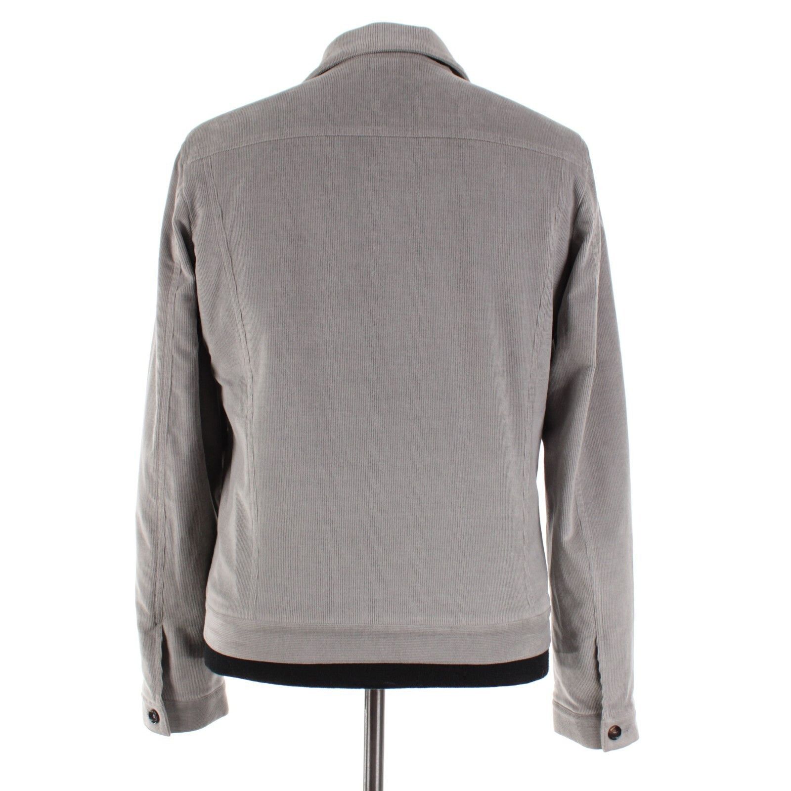 Luciano Barbera Luciano Barbera Jacket Size M US In Gray Cotton Blend Size US M / EU 48-50 / 2 - 5 Thumbnail