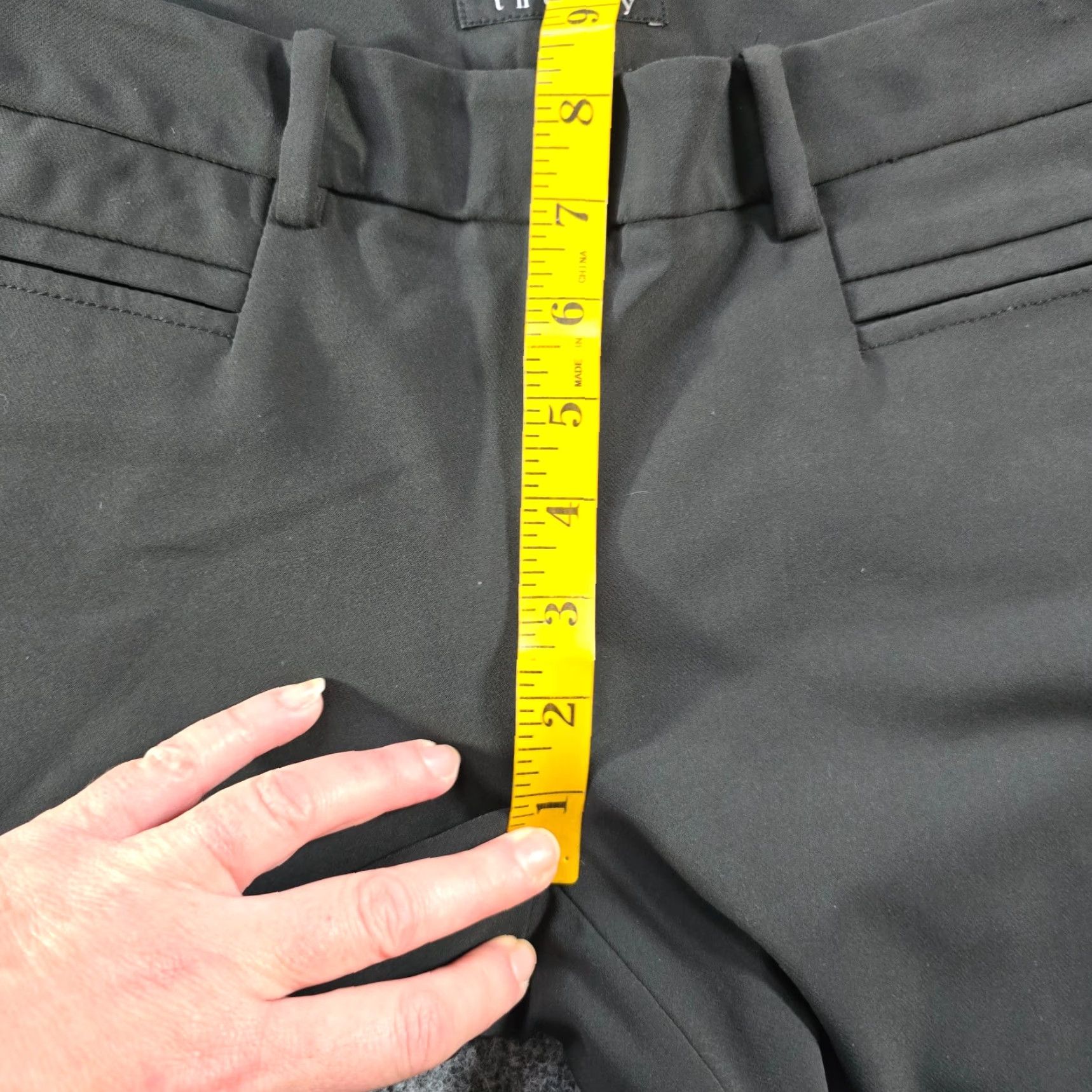 Theory **Theory Women's Size 6 Black Fitted Zip Casual Pants** User: **Theory Women's Size 6 Black Fitted Zip Casual Pants** Size 28" / US 6 / IT 42 - 7 Thumbnail