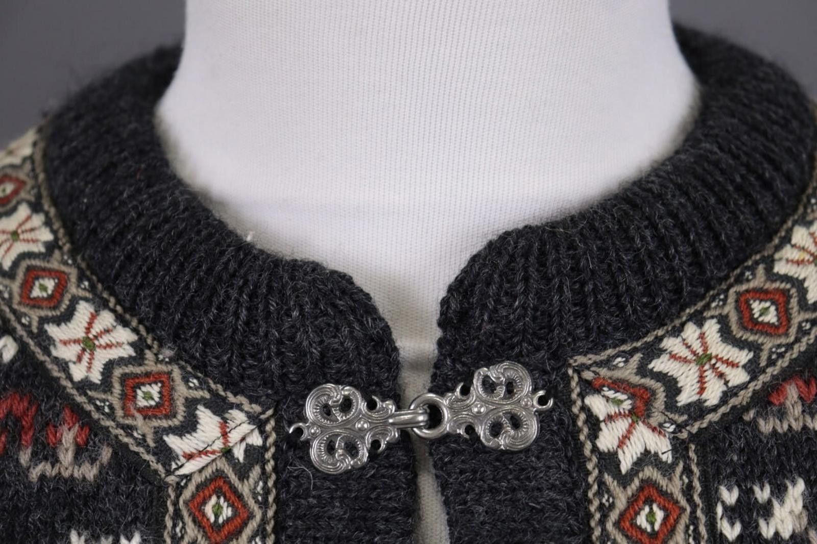 Dale Of Norway DALE OF NORWAY Classic Multicolor Clasp Ski Sweater Size XS Size US XS / EU 42 / 0 - 4 Thumbnail