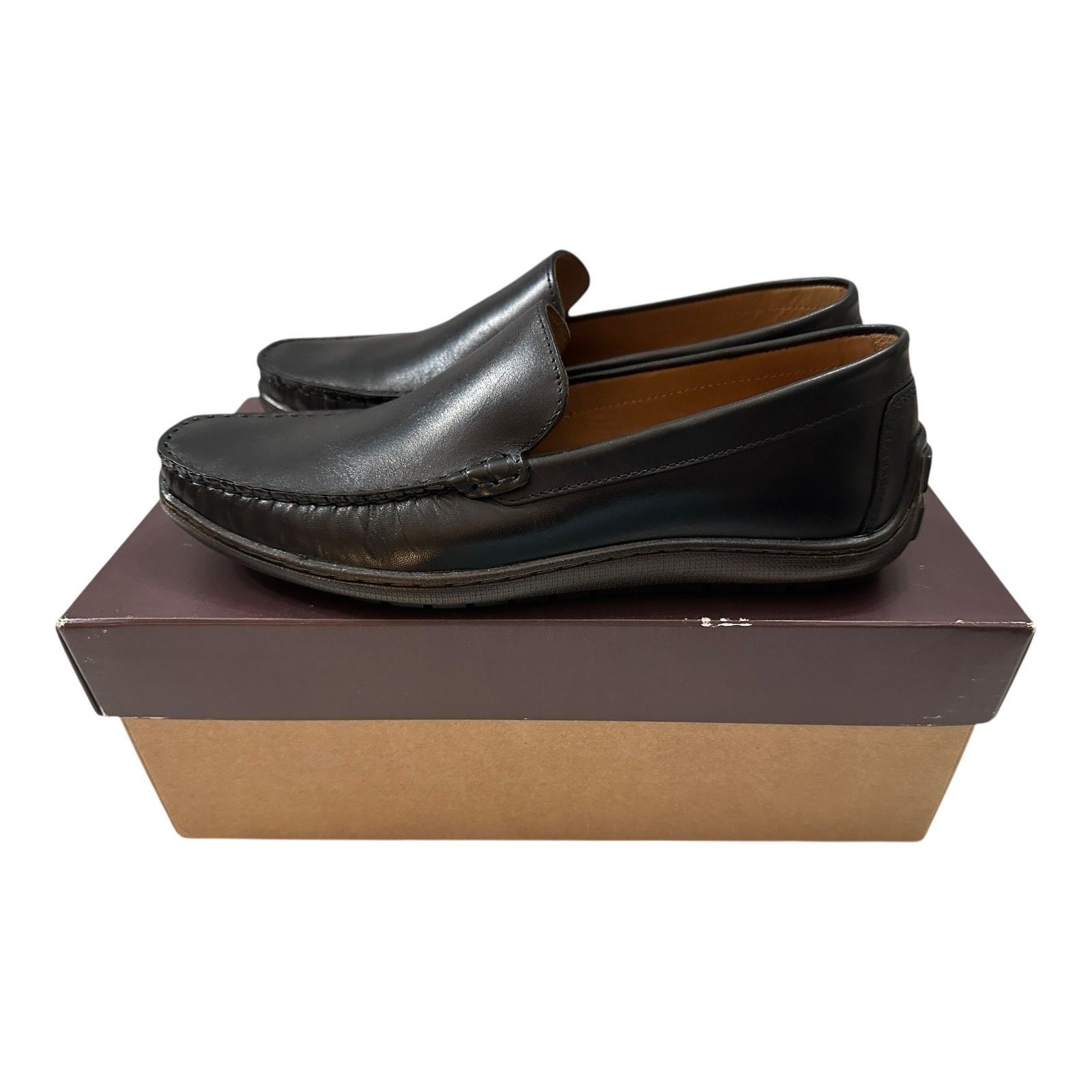 Johnston & Murphy Johnston & Murphy Nichols Penny Loafer Shoes Black Men's Siz Size US 8 / EU 41 - 5 Thumbnail