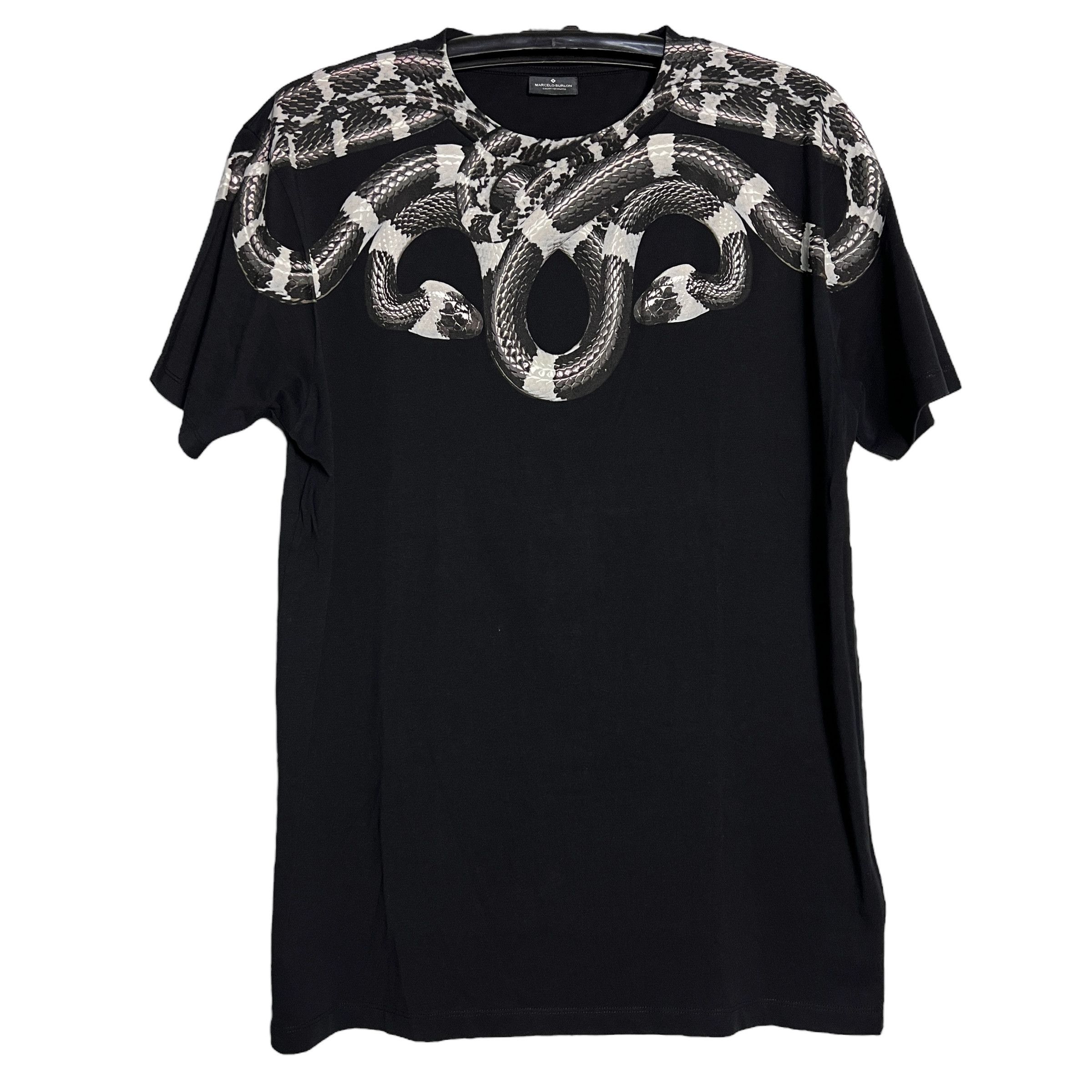 Black Marcelo Burlon T Shirt 2019 Marcelo Burlon County Of Milan