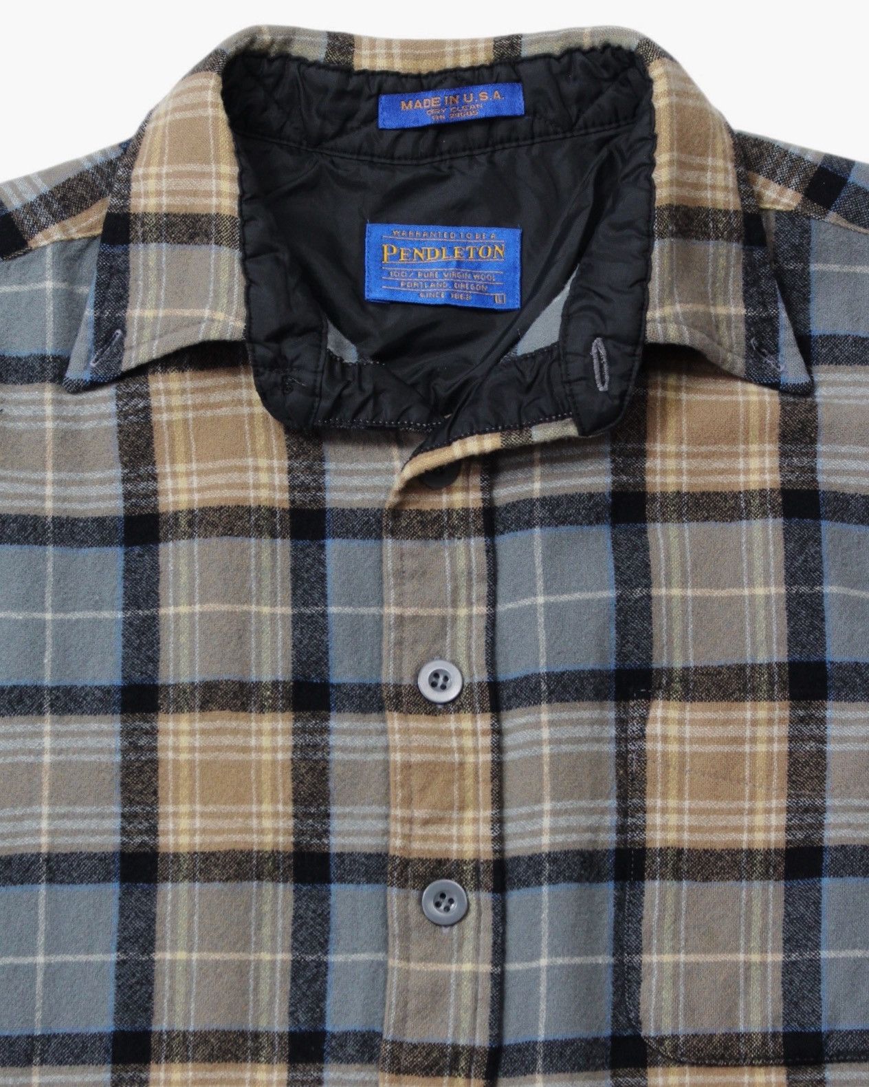 Vintage 2000S PENDLETON QUILTED LINED FLANNEL Size US L / EU 52-54 / 3 - 2 Thumbnail