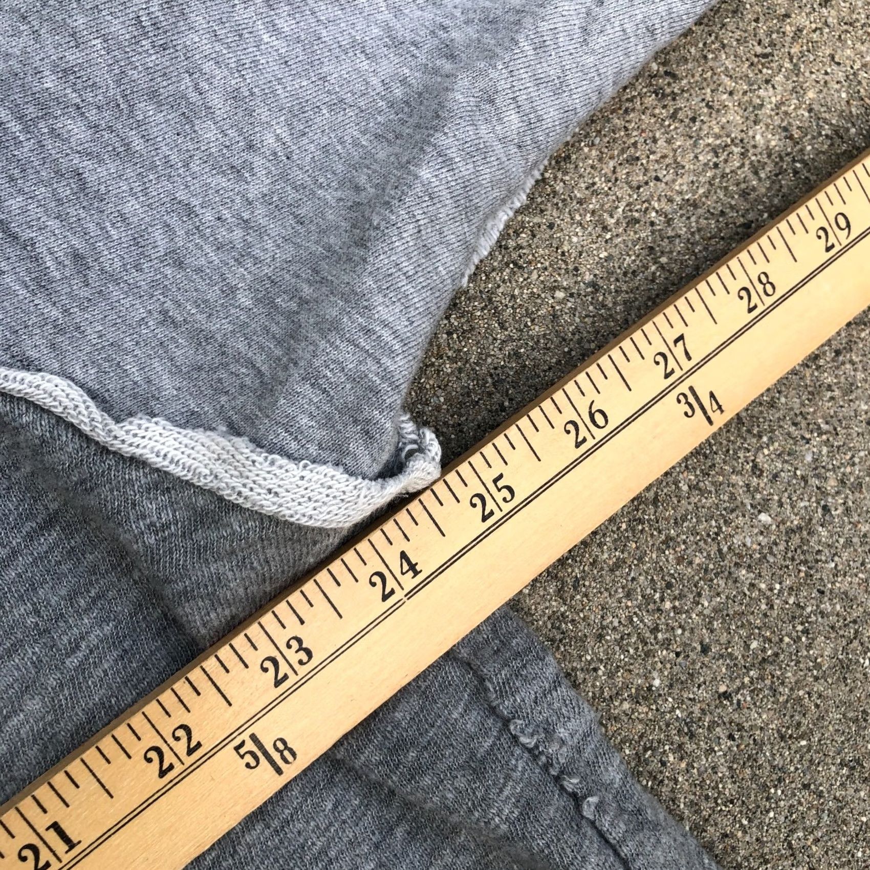 Vintage WE THE FREE Sweater Women's LARGE Gray Pullover Crew Oversized Short Sleeve Size XL / US 12-14 / IT 48-50 - 6 Thumbnail