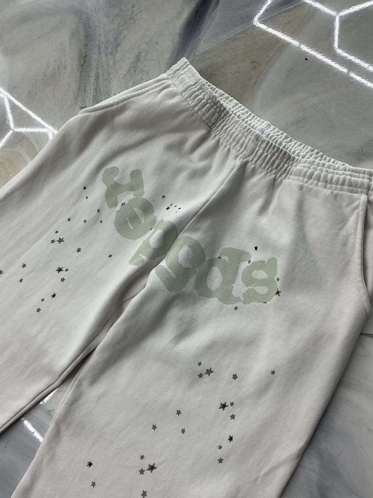 Sp5der Sp5der Sweatpants White Grey Size S Size US 30 / EU 46 - 6 Thumbnail