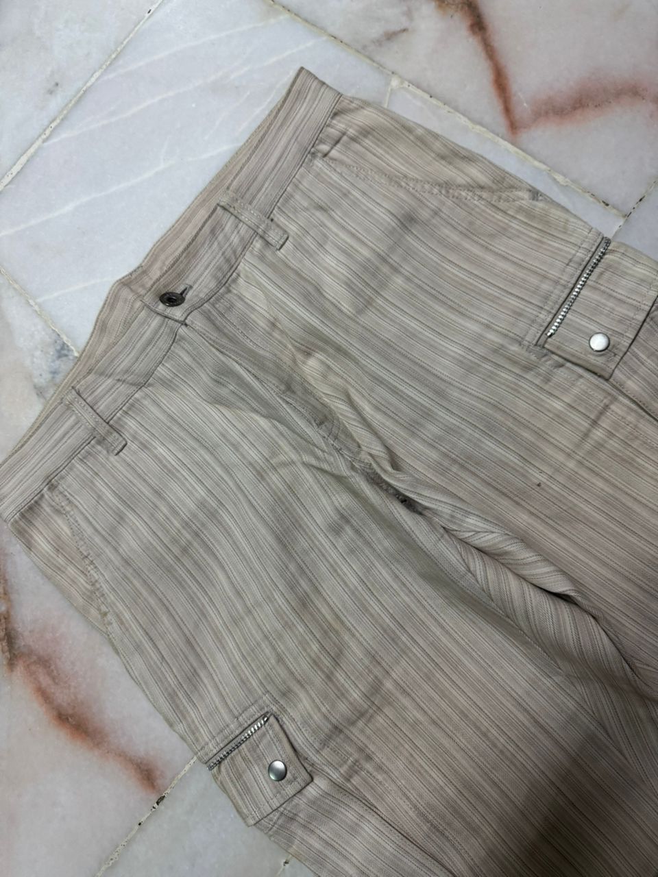 Tornado Mart 💥Flared💥Insane 90s Style SemanticDesign Plaid Dirty Bootcut Size US 30 / EU 46 - 6 Thumbnail