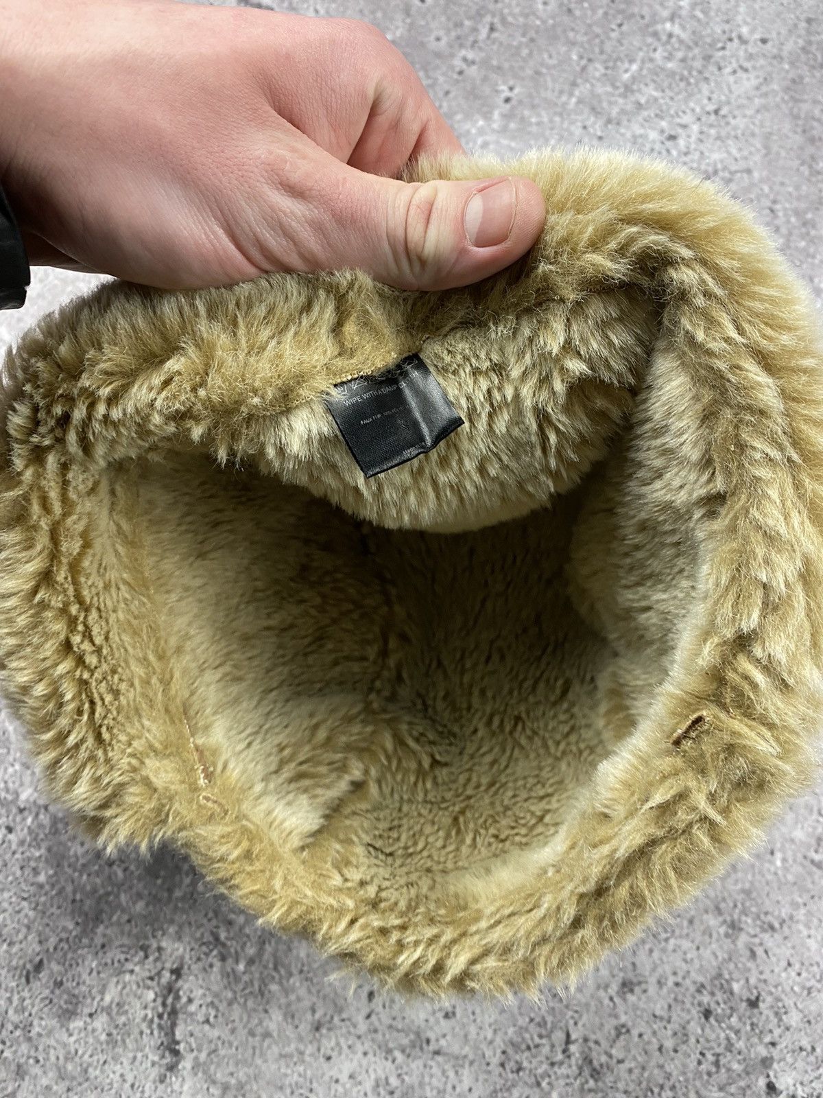 Japanese Brand × Vintage Y2K Faux Fur Ushanka Vintage Fuzzy Warm Trapper Hat Size ONE SIZE - 8 Thumbnail