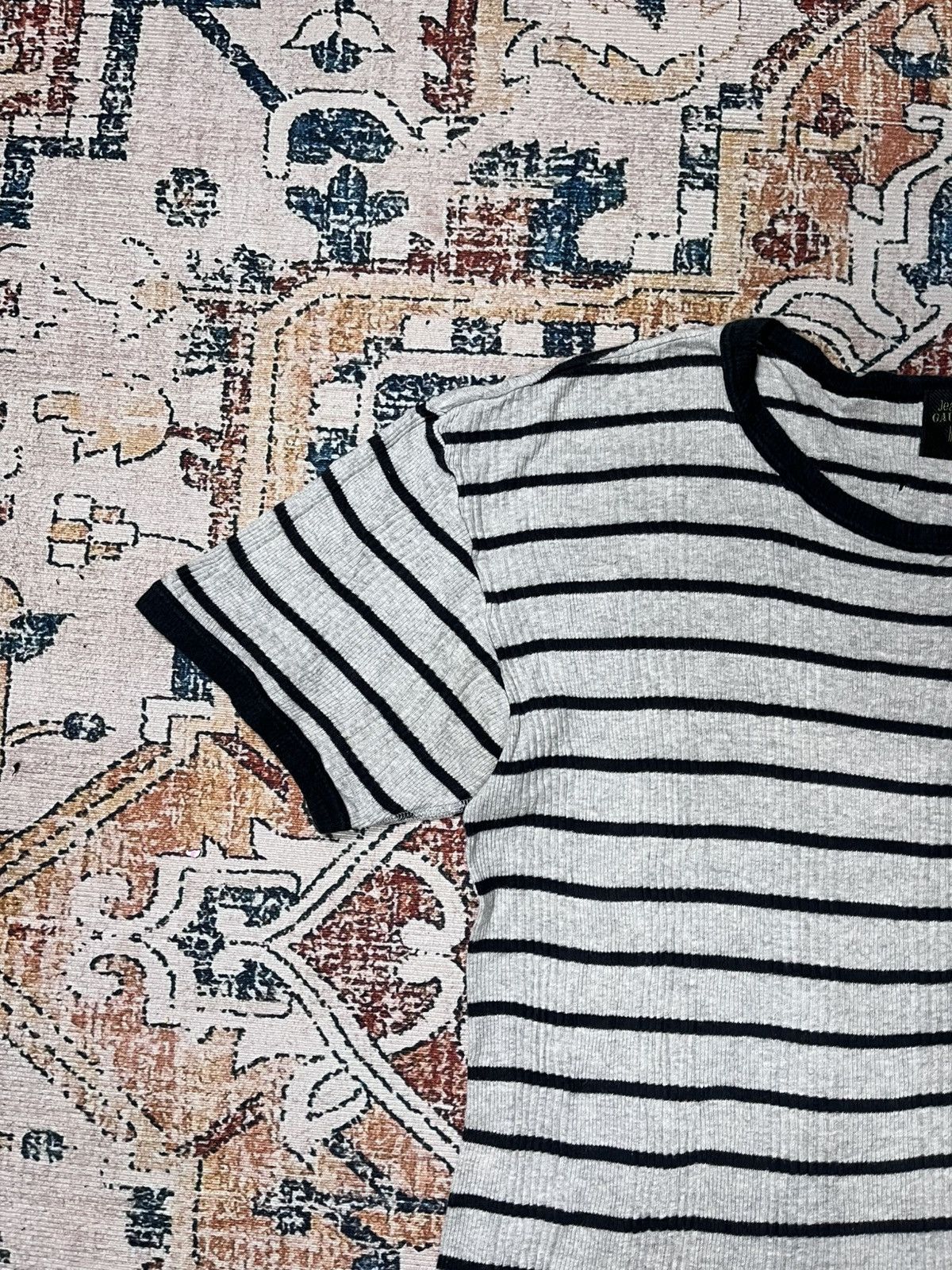 Jean Paul Gaultier Jean Paul Gaultier Homme Ringger Tee Stripped Size US M / EU 48-50 / 2 - 4 Thumbnail