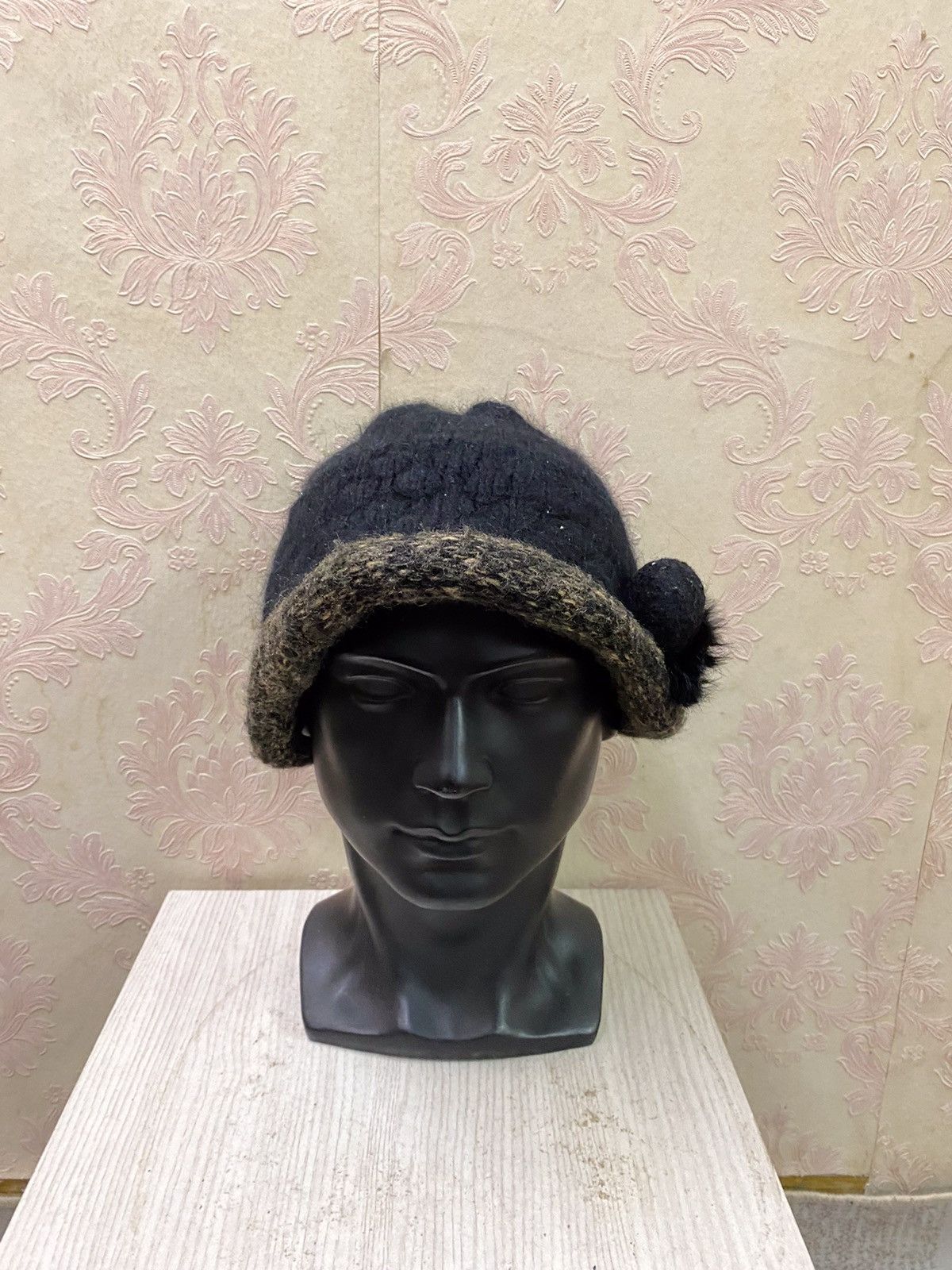 Japanese Brand × Kapital × Vintage Japanese Brand Rare Design Knit Beanie Hat Size ONE SIZE - 2 Thumbnail