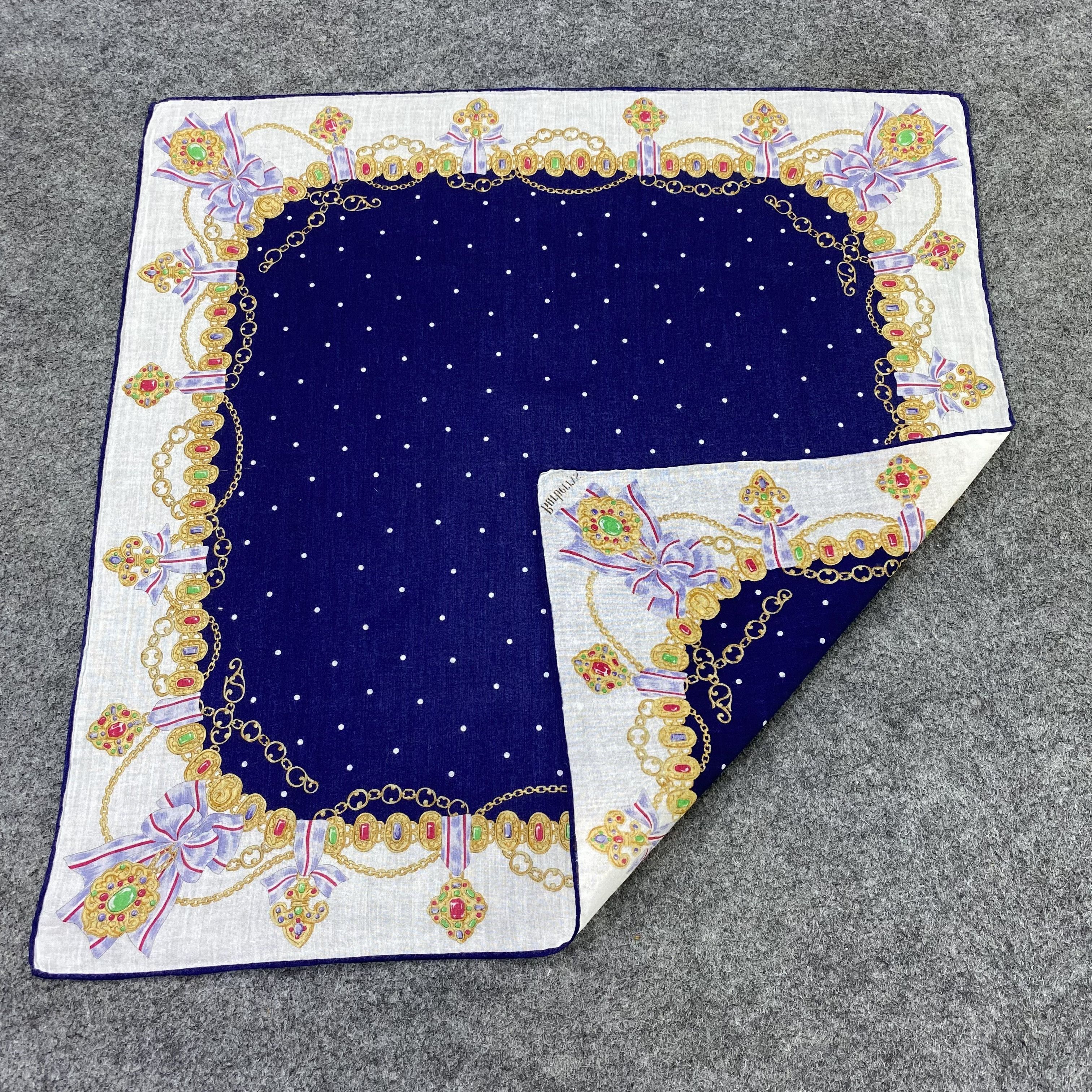 Burberry × Vintage Burberry Handkerchief / Bandana / Neckerchief-B1514 Size ONE SIZE - 6 Thumbnail