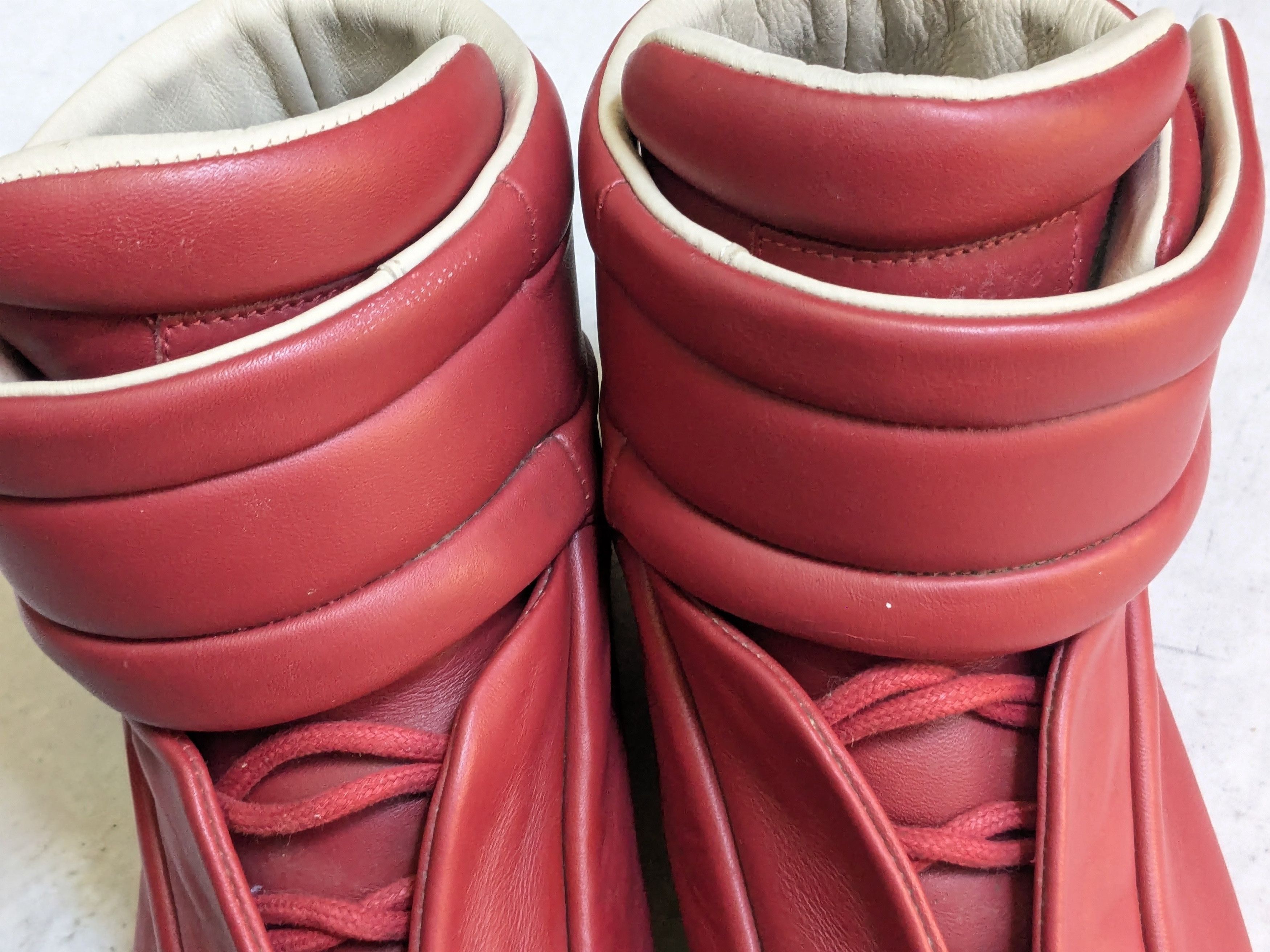 Maison Margiela Maison Margiela Future Red 10 43 High Top Sneakers Gum Size US 10 / EU 43 - 5 Thumbnail