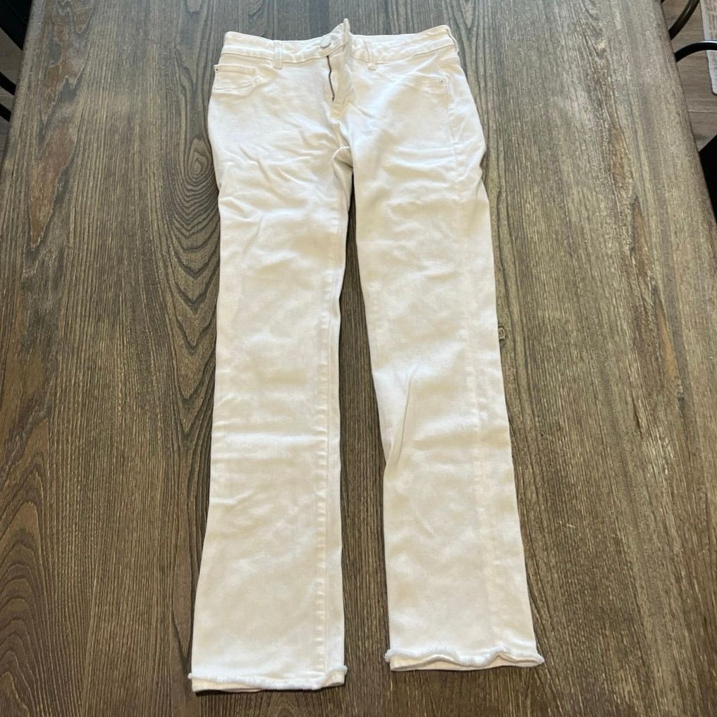 DL1961 DL1961 Mara Instasculpt Straight Ankle Jeans White Sz 26 Size 26" / US 2 / IT 38 - 1 Thumbnail