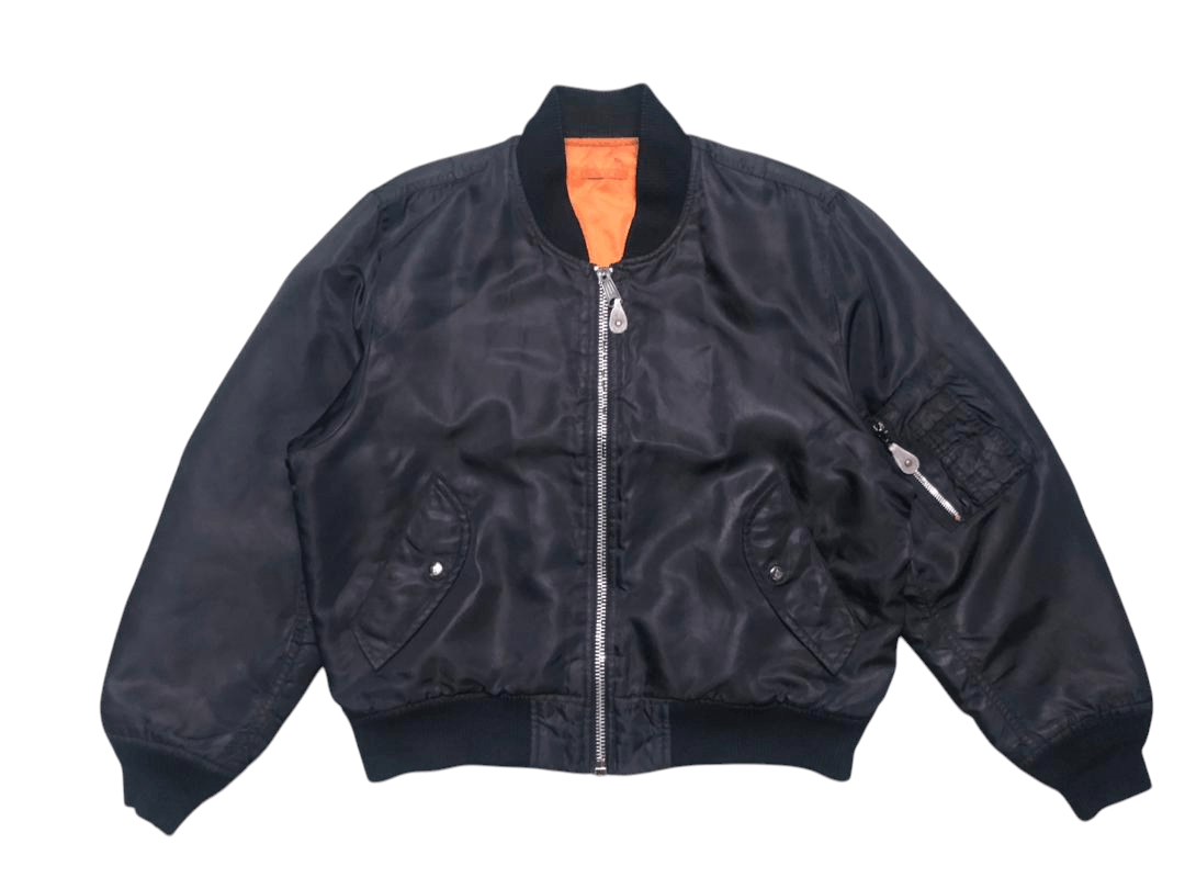 Ma Spiewak Bomber Vintage 80s Spiewak Sons USAF Logo MA-1 Bomber