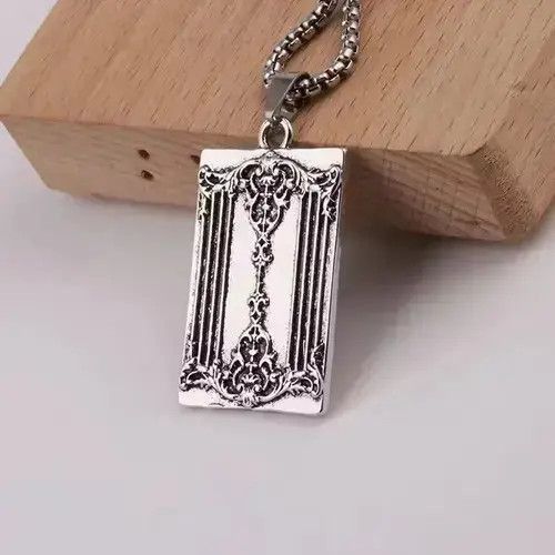 Jewelry × Vintage Retro poker Skull Necklace Pendant Size ONE SIZE - 2 Thumbnail