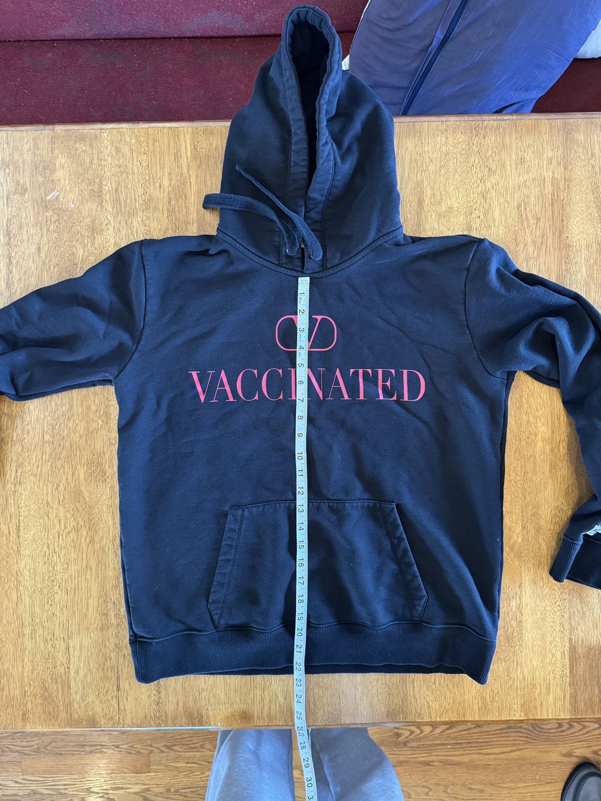 Valentino VACCINATED Hoodie Size US M / EU 48-50 / 2 - 6 Thumbnail