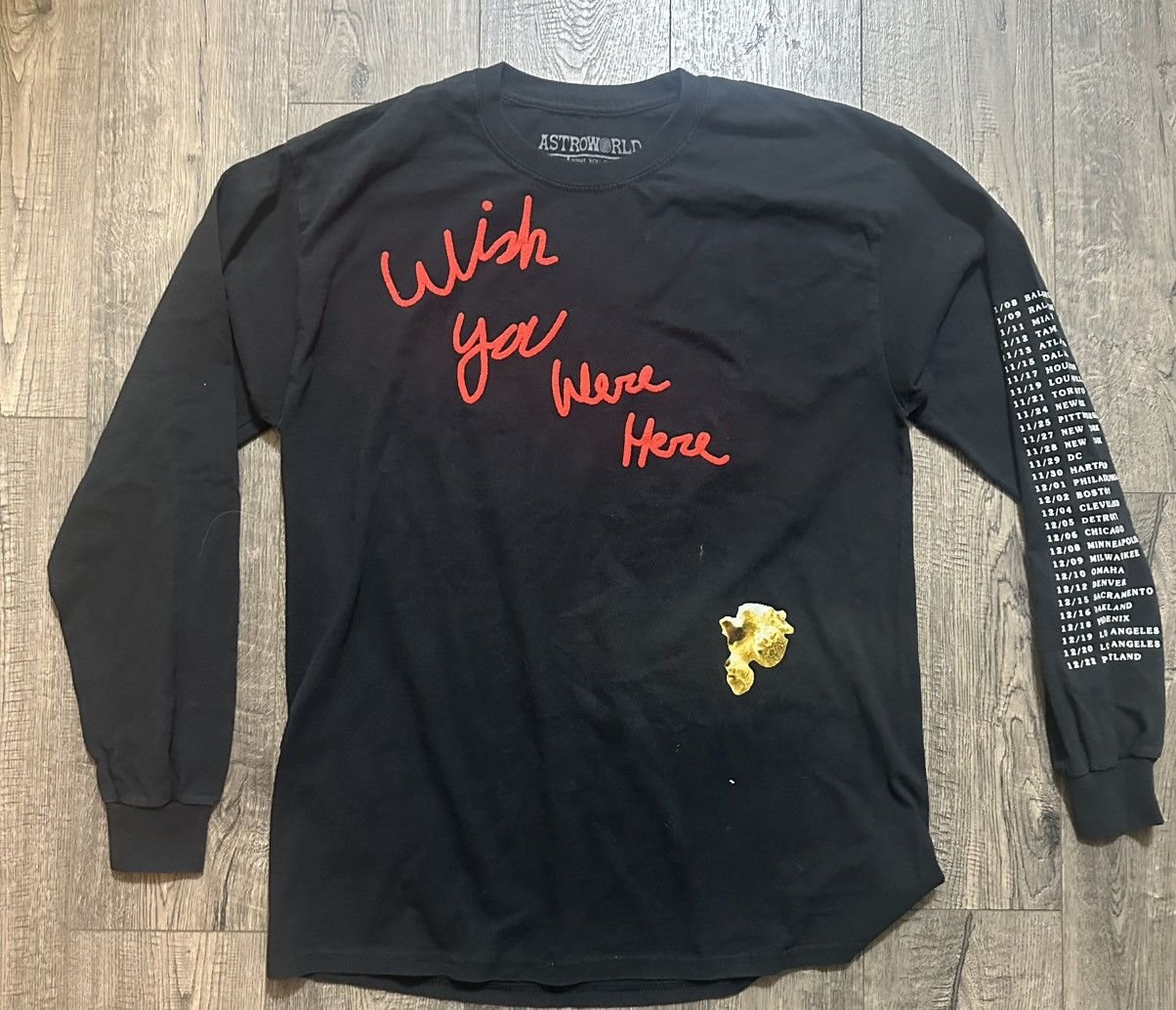 Travis Scott Travis Scott Astroworld Tour Popcorn Long Sleeve/ Medium Size US M / EU 48-50 / 2 - 1 Thumbnail