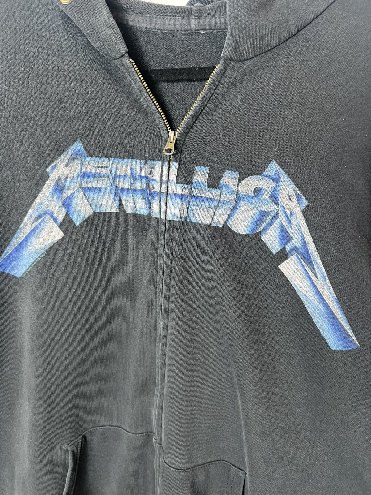 Metallica Vintage band rock Metallica Ride The Lightning Tour Hoodie Size US XL / EU 56 / 4 - 3 Thumbnail