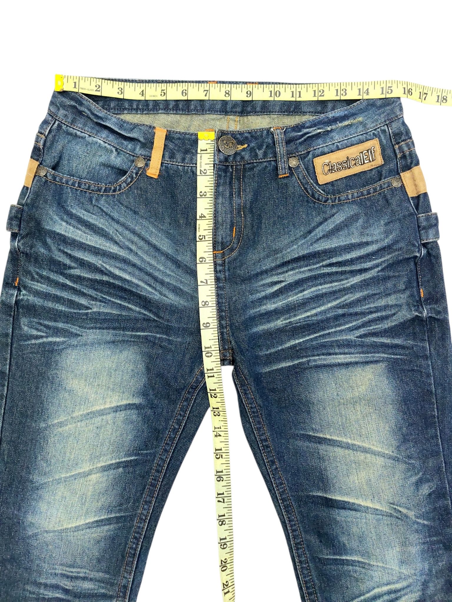 Vintage Vintage Classical Elf 90s Clawsmark Rare Design Jeans Size US 31 - 14 Thumbnail