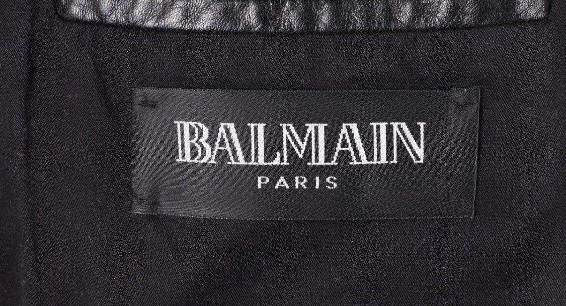 Balmain Balmain Quilted Leather Moto Racing Jacket Size US M / EU 48-50 / 2 - 5 Thumbnail