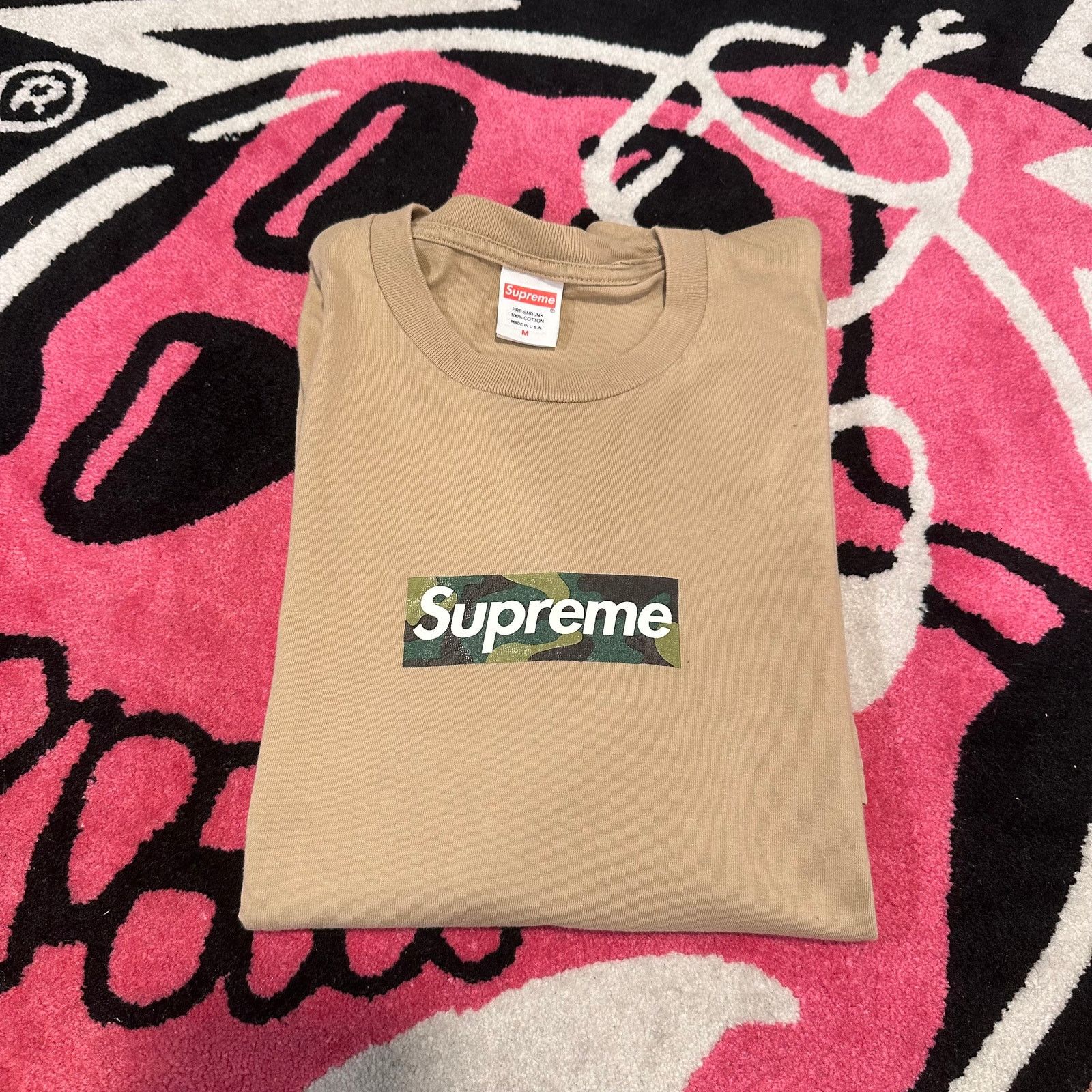 Supreme Supreme Wish Tee Tshirt (Brown) SS26 Medium In Hand | Grailed
