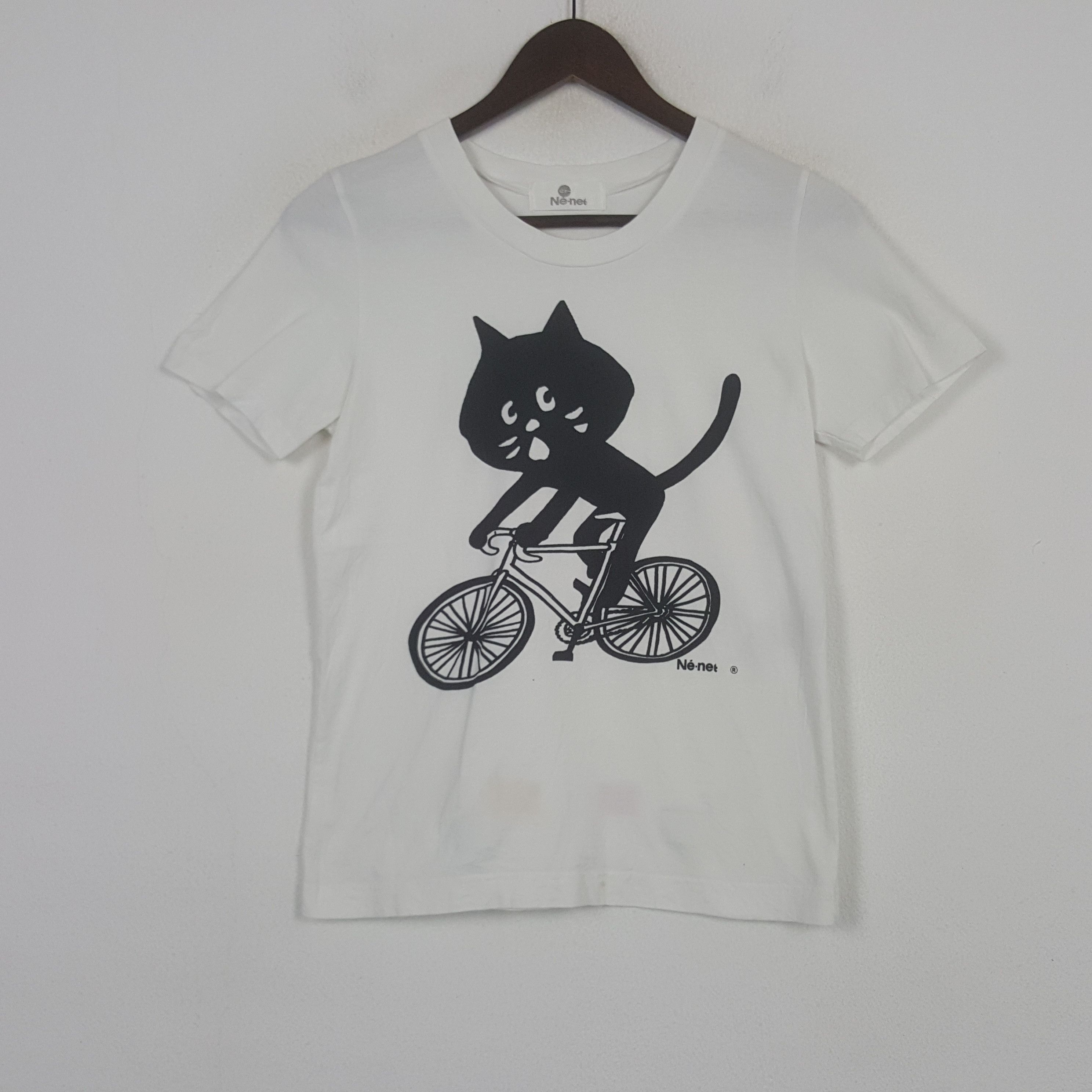 Ne-Net Vintage Ne-Net by Issey Miyake Cycling Tshirt Size XS / US 0-2 / IT 36-38 - 1 Thumbnail