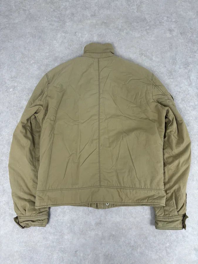 Moschino 2000s Moschino Khaki Bomber Jacket Nylon Cargo Pocket Size US L / EU 52-54 / 3 - 4 Thumbnail