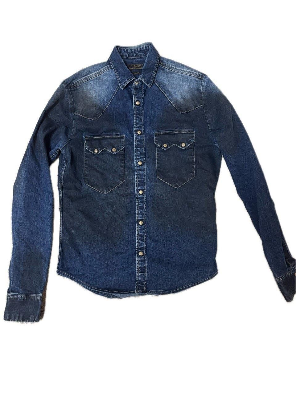 Zara Zara Man women's denim shirt, size S, blue Size S / US 4 / IT 40 - 11 Thumbnail
