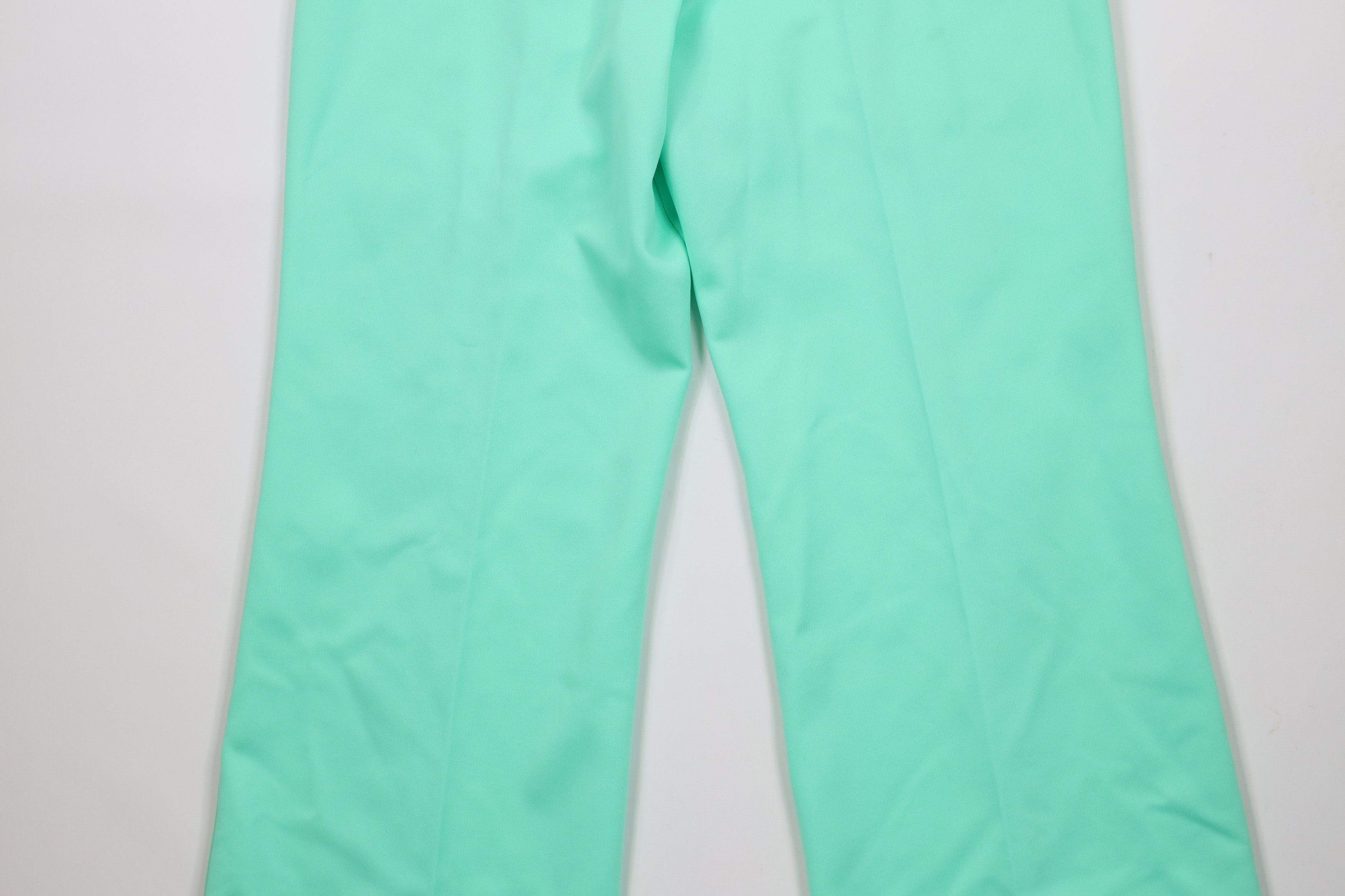 Vintage Vintage 70s Streetwear Bell Bottoms Pants Mint Green USA Size 38" / US 16 / IT 52 - 11 Thumbnail