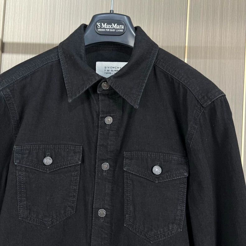 Givenchy Givenchy Rainbow Embroidered Letter Denim Shirt 2506-Nextar Size US XS / EU 42 / 0 - 3 Thumbnail