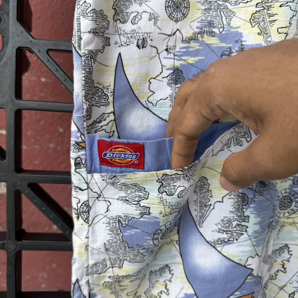Dickies Workshirt Nurse Dickies Maps Ocean Sail Printed Size US M / EU 48-50 / 2 - 6 Thumbnail