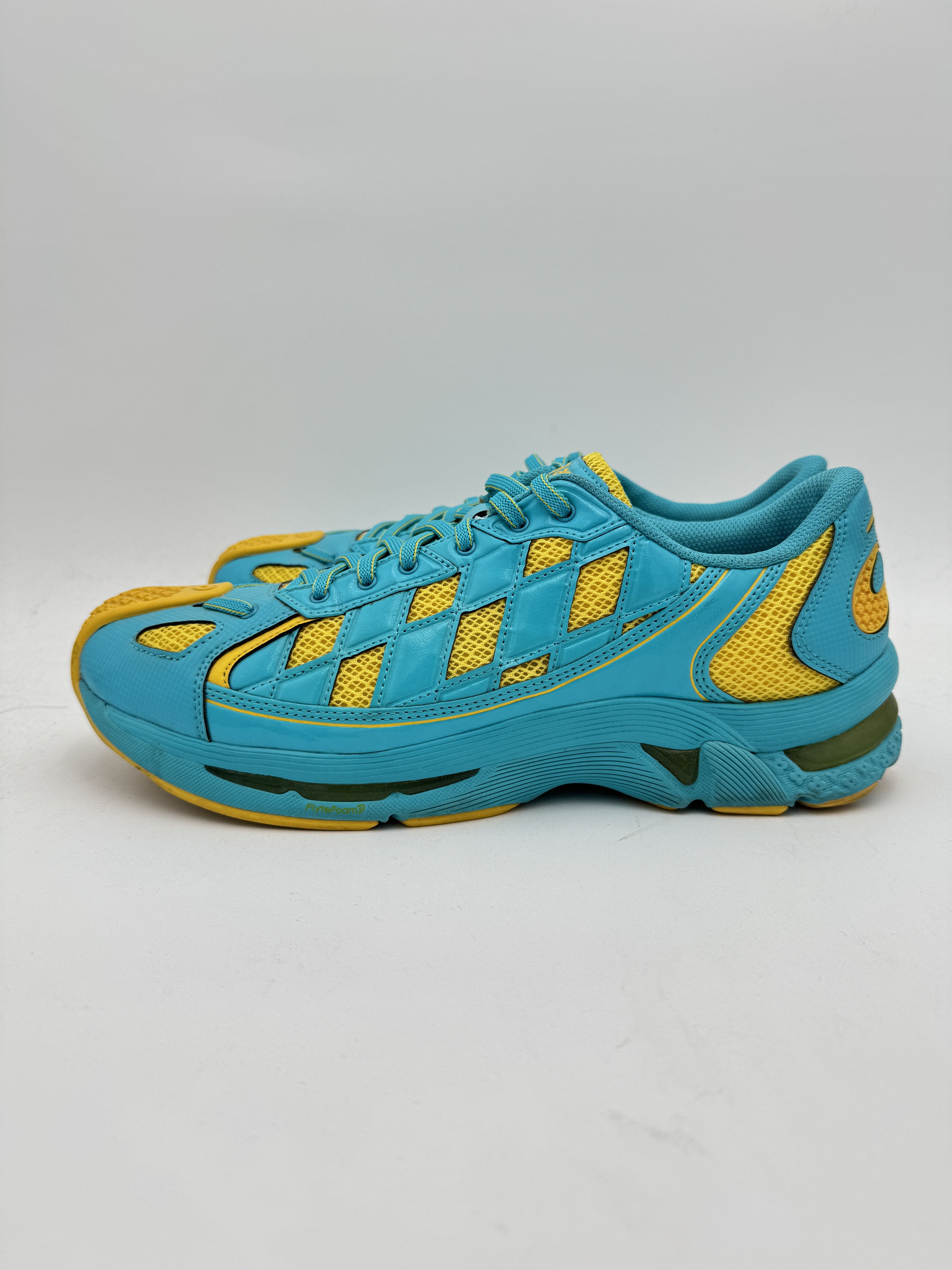 Asics × Kiko Kostadinov KK Asics Gel-Kiril Ice Mint Blue Yellow Size US 10.5 / EU 43-44 - 4 Thumbnail