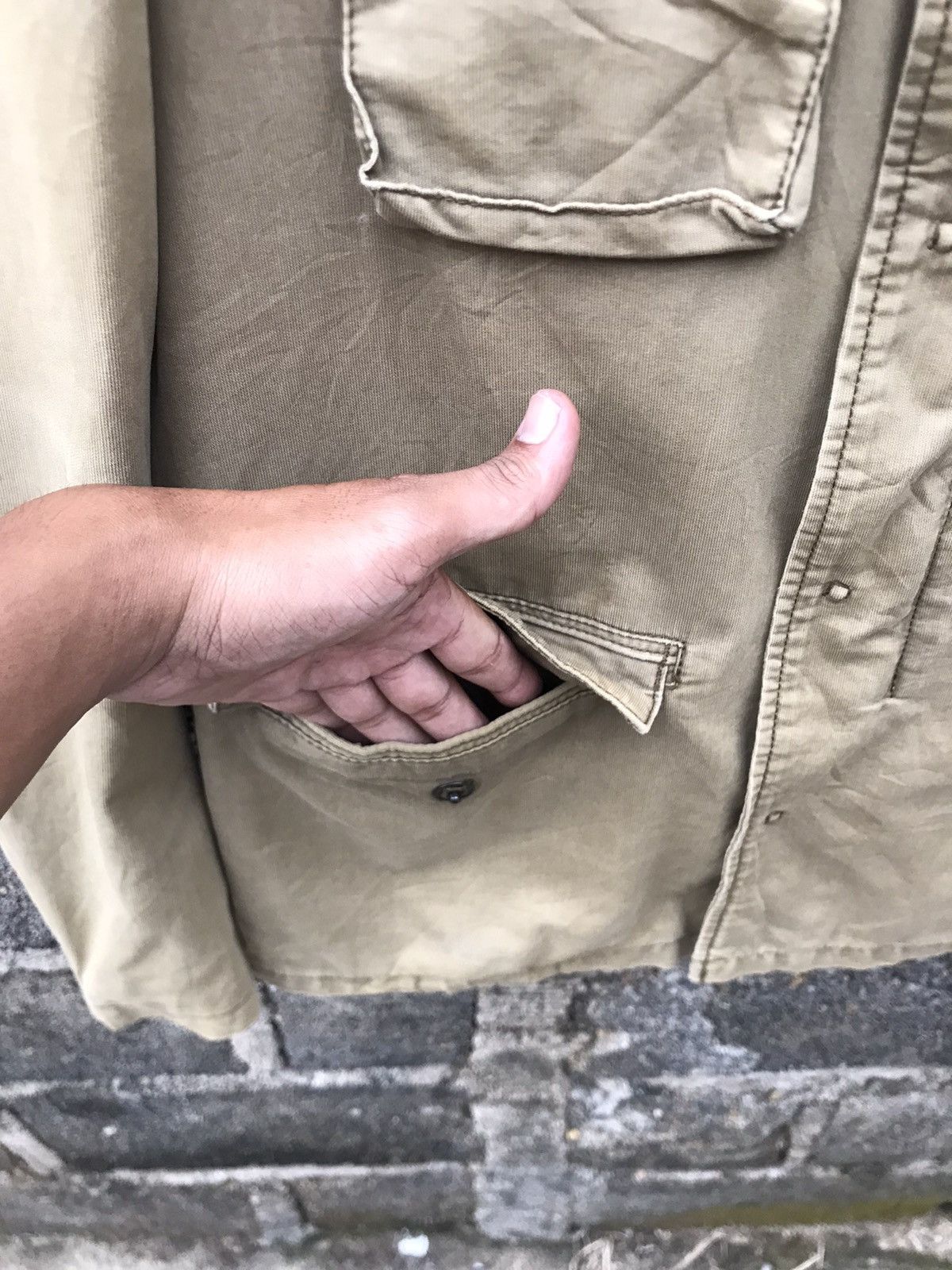 Japanese Brand × Vintage ⚡️Inapt Military Style Field Jacket Size US M / EU 48-50 / 2 - 6 Thumbnail