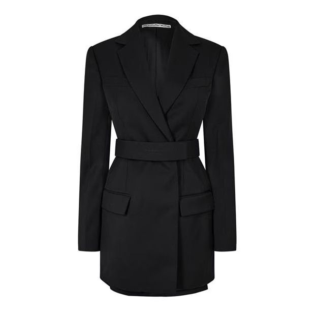 Alexander Wang o1g2r1mq0824 Tailored Blazer Dress in Black Size S / US 4 / IT 40 - 1 Thumbnail