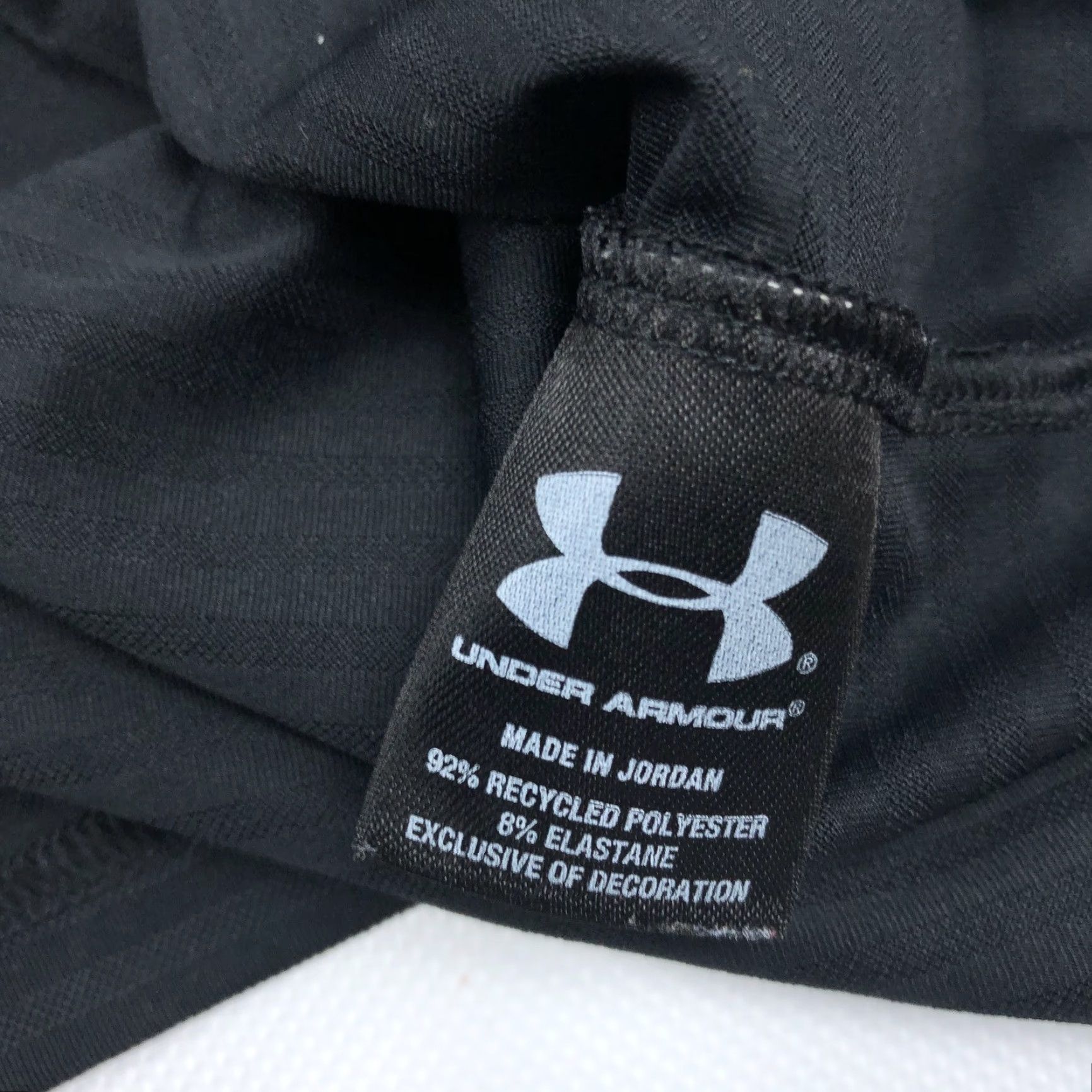 Under Armour Under Armour Polo Shirt 2XL Black Stripe HeatGear Catalyst Performance Golf Shirt Mens Short Sleeve Size US XXL / EU 58 / 5 - 7 Thumbnail