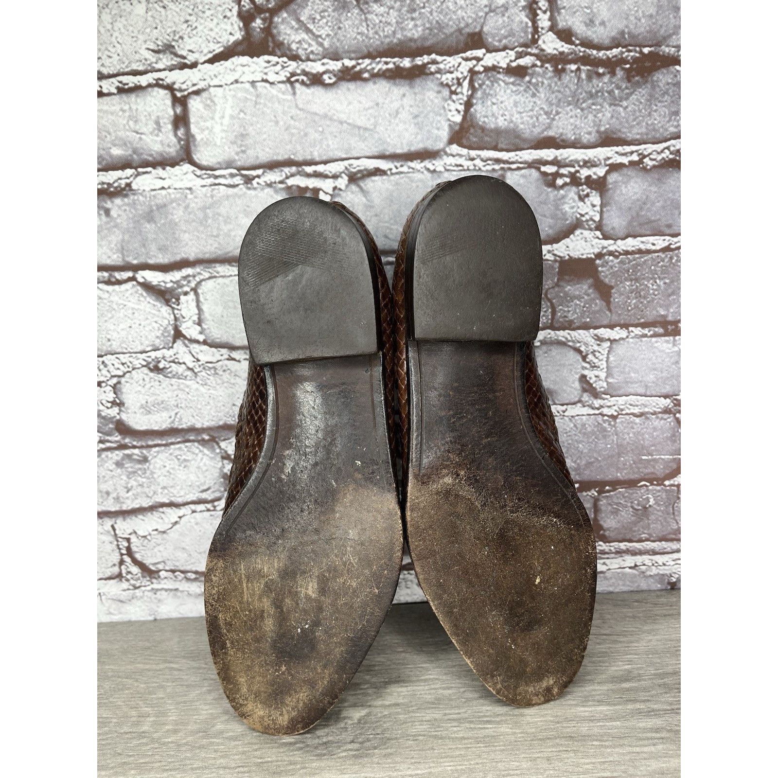 Bally VTG Bally Seville Leather Woven Monk Strap Loafers Shoes Bro Size US 8.5 / EU 41-42 - 14 Thumbnail