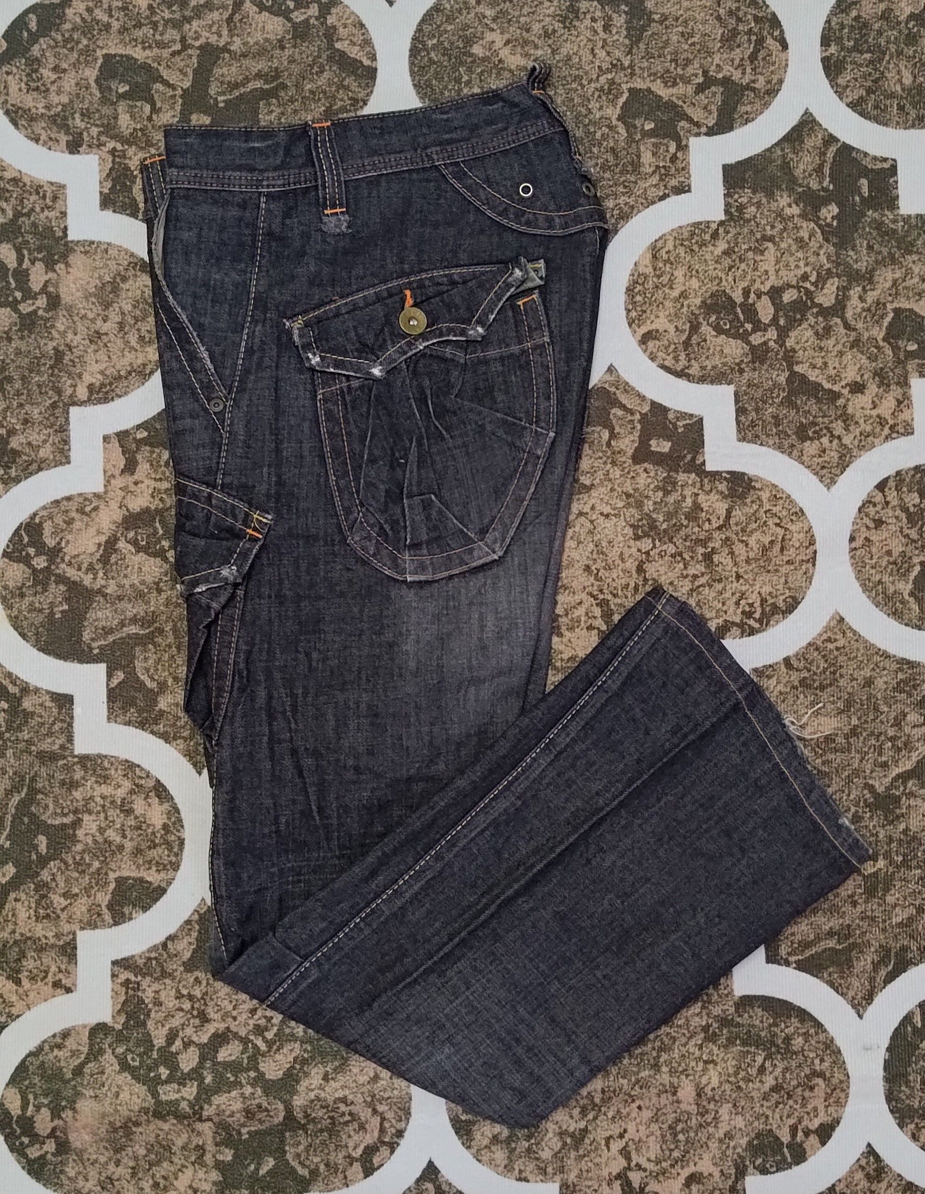 Edwin EDWIN CARGO POCKET BOOTCUT DENIM PANTS Size US 33 - 4 Thumbnail