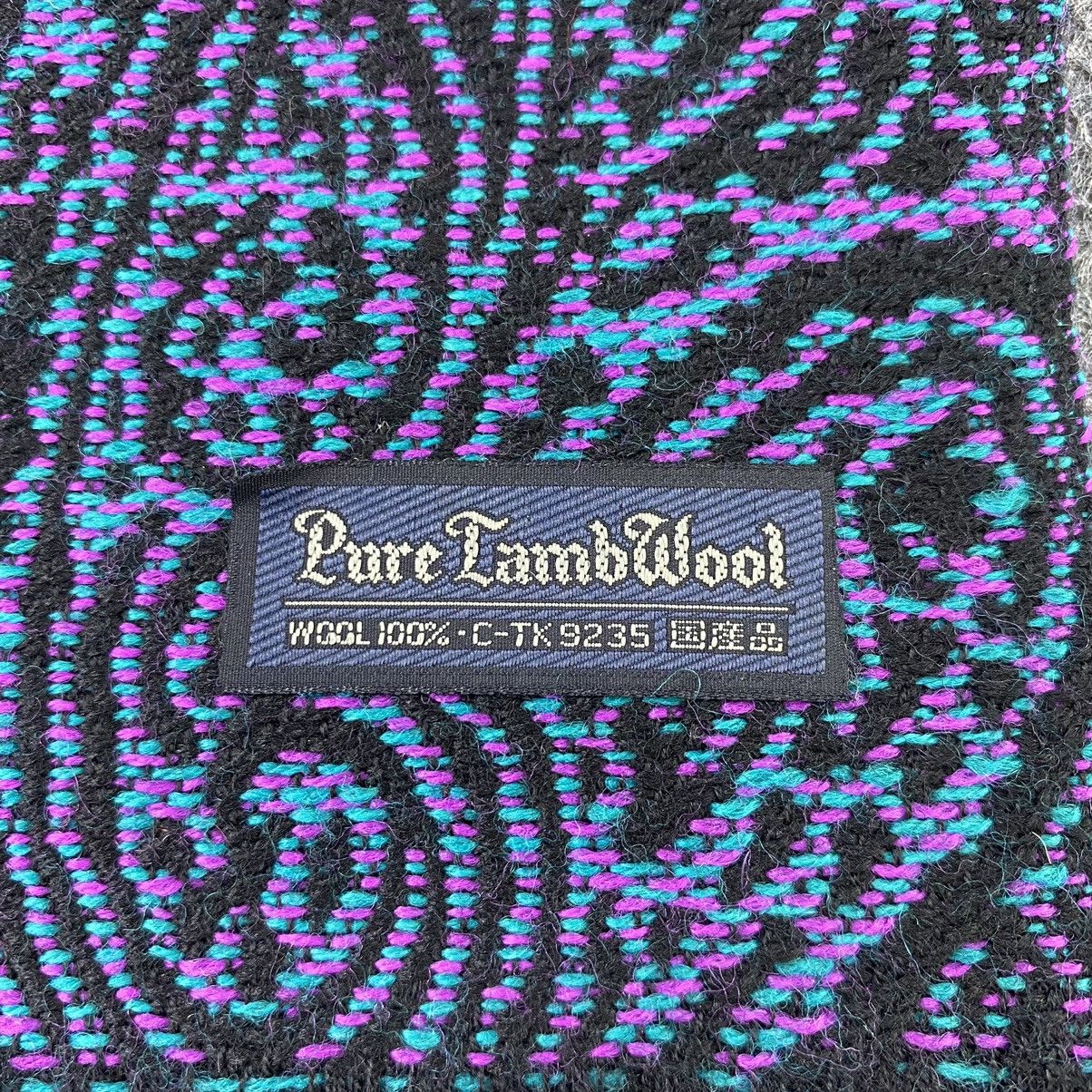 Paisley Pure Lambwool Scarf / Muffler / Neckwear T1205