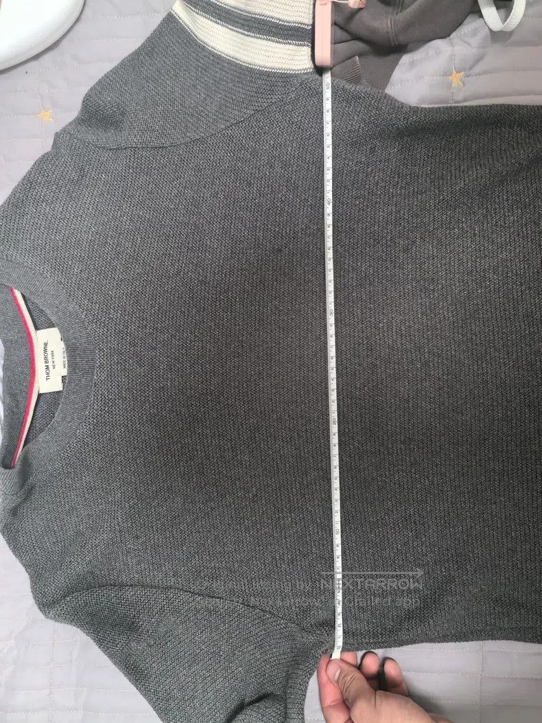 Thom Browne Thom Browne Waffle round-neck crewneck long-sleeved sweate Size US XXL / EU 58 / 5 - 5 Thumbnail