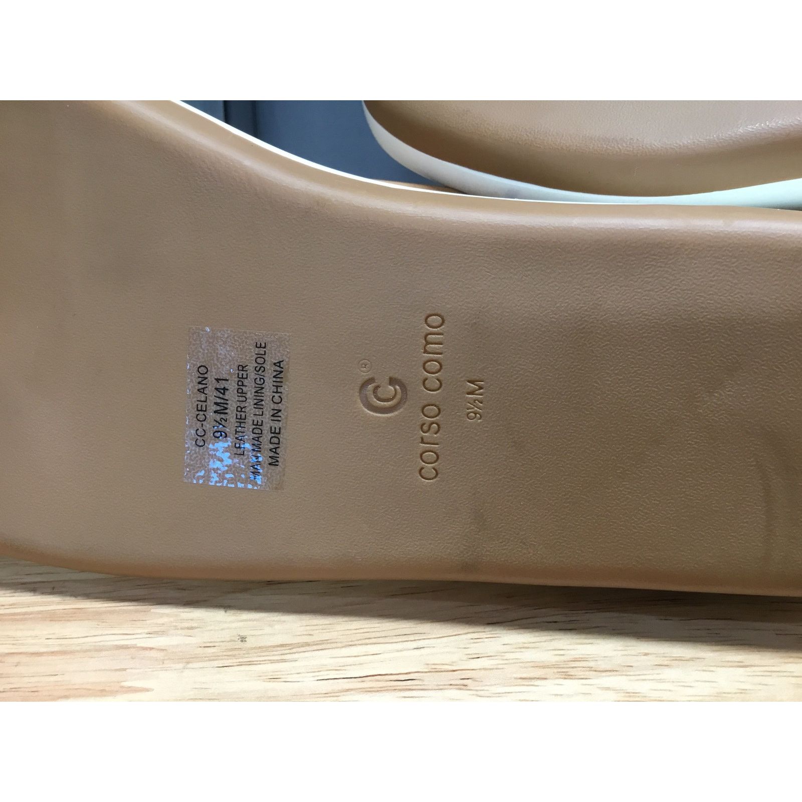 10 Corso Como Corso Como Slingback Wedge Sandals Women's 9.5 Black Leather Size US 9.5 / IT 39.5 - 7 Thumbnail