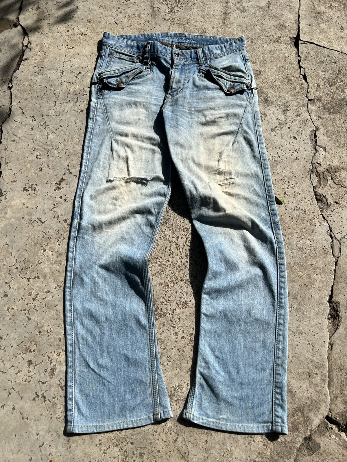 Nicole Club Thrashed Nicole Club For Men Pants distressed Size US 32 / EU 48 - 1 Thumbnail
