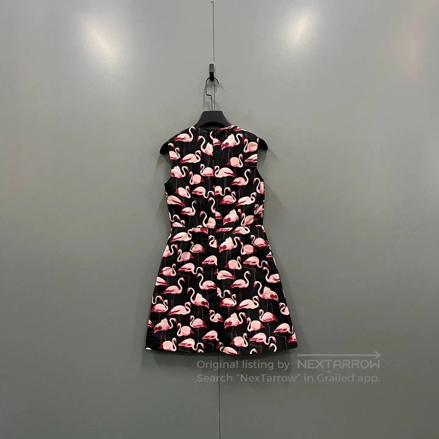 Valentino Valentino Flamingo Print Dress. Size M / US 6-8 / IT 42-44 - 2 Thumbnail