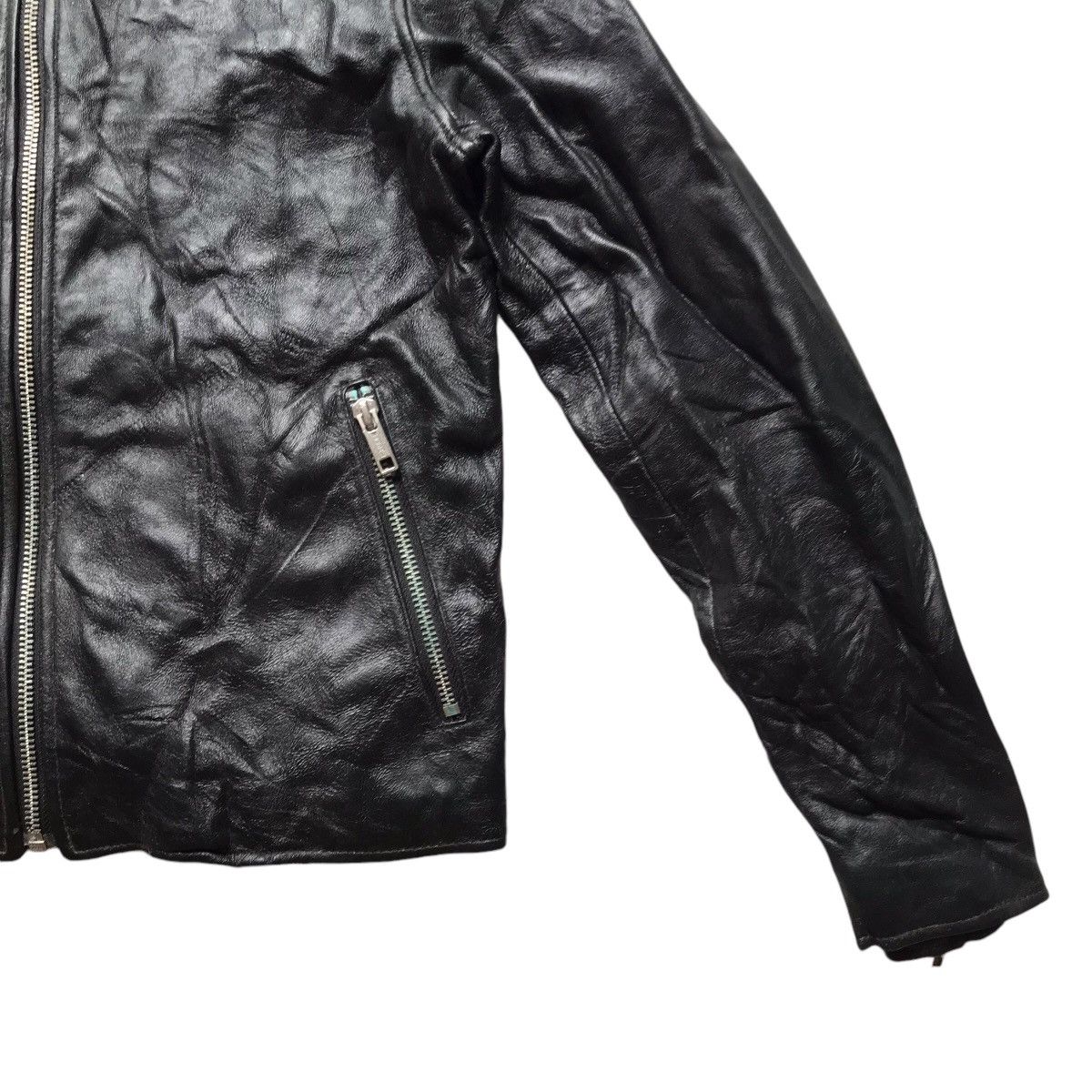 If Six Was Nine × Journal Standard JOURNAY STANDARD JAPANESE BRAND RACING LEATHER JACKET Size S / US 4 / IT 40 - 3 Thumbnail