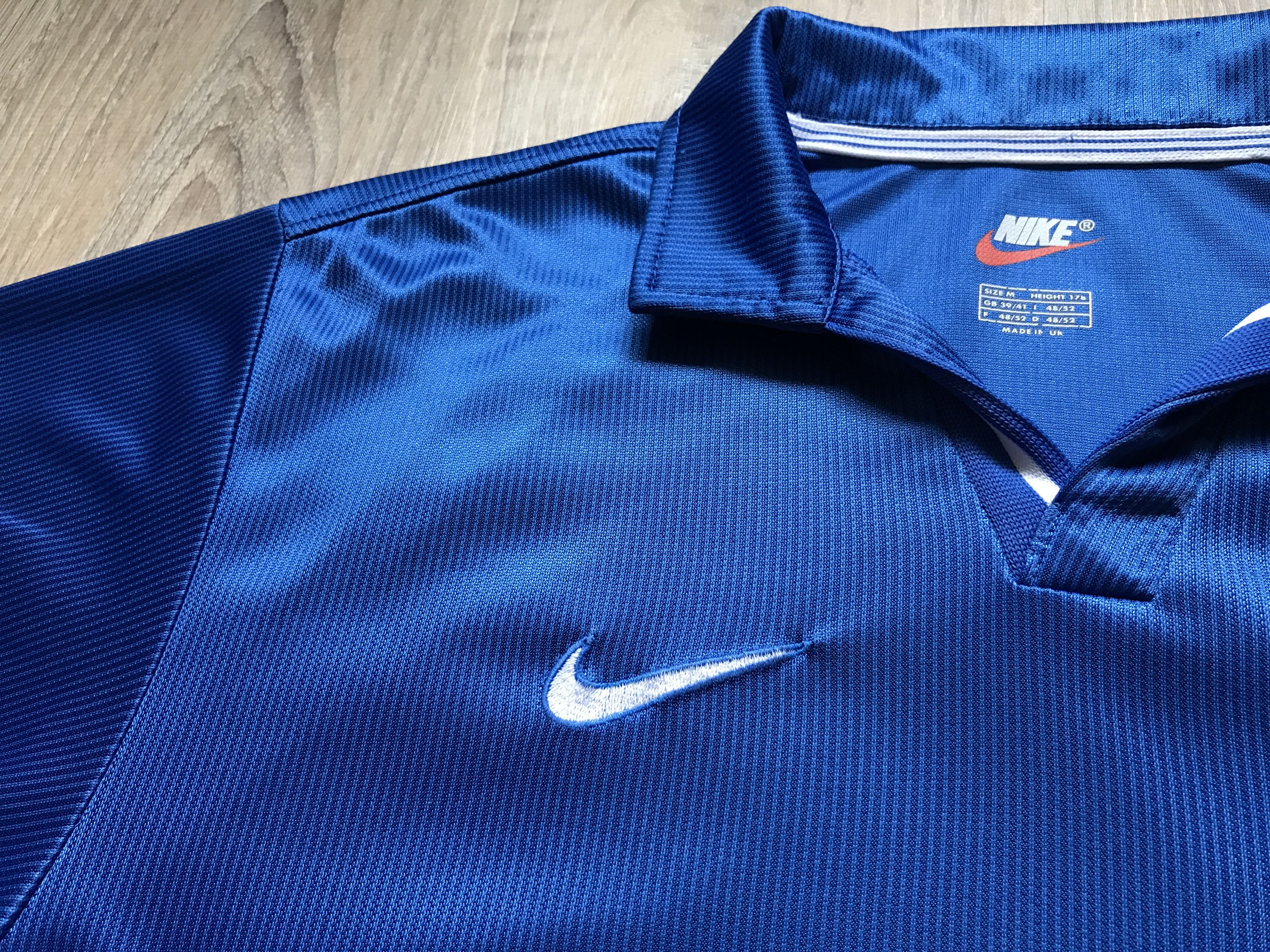 Nike × Vintage Vintage Nike Italy National Team Football Shirt 1997-1998 Size US M / EU 48-50 / 2 - 8 Thumbnail