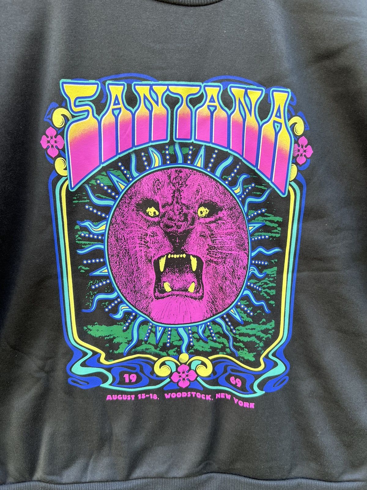Band Tees Official Carlos Santana Sweatshirt Large Size L / US 10 / IT 46 - 5 Thumbnail