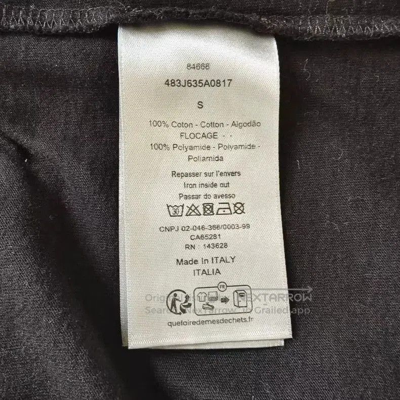 Dior Dior 1947 Logo Short Sleeve T. Size US S / EU 44-46 / 1 - 4 Thumbnail