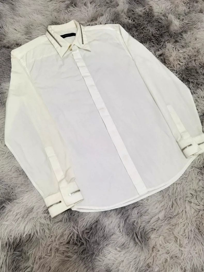 Givenchy Givenchy White long sleeve shirt Size US L / EU 52-54 / 3 - 2 Thumbnail