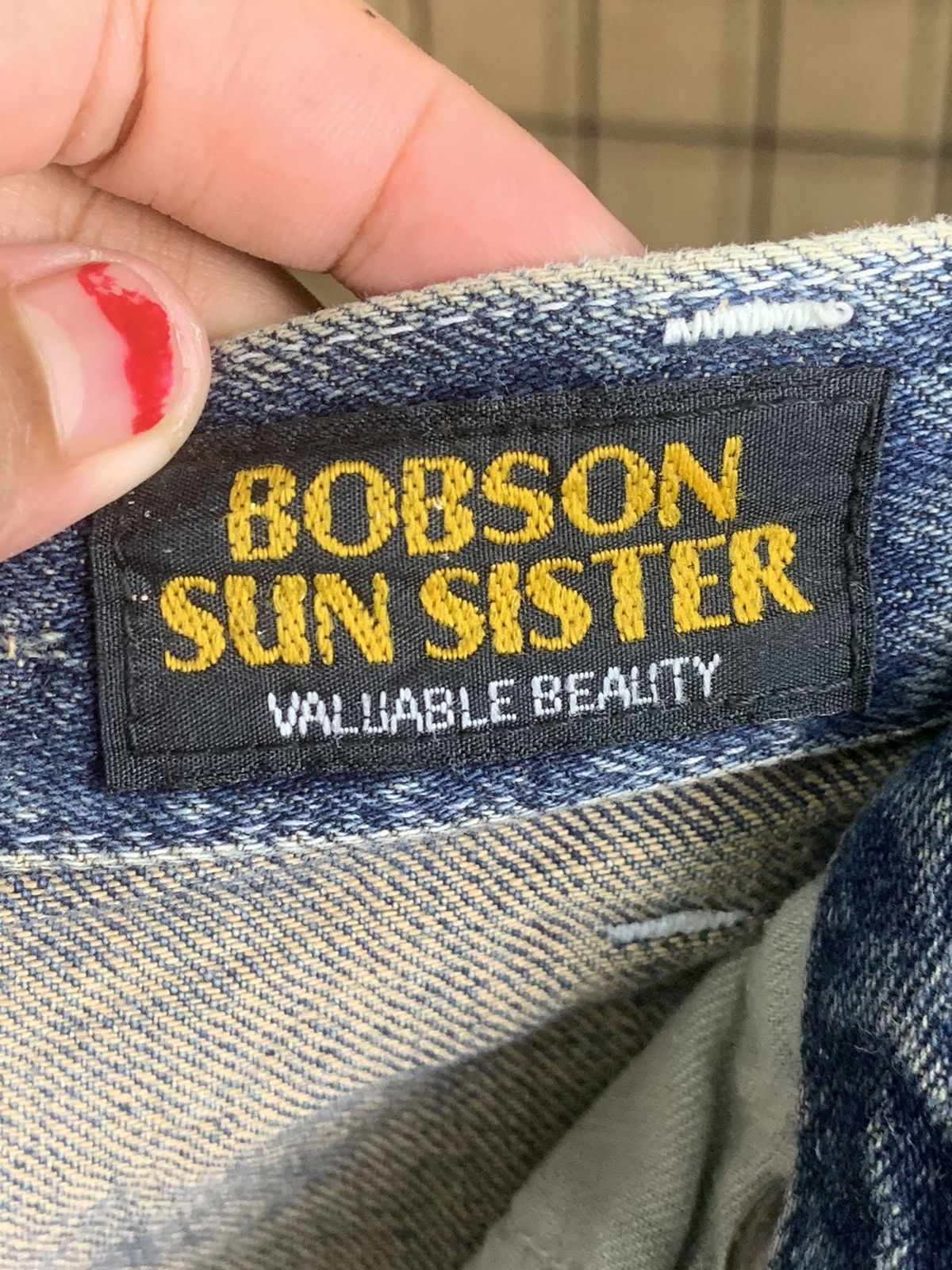 Vintage Vintage 90s Bobson worker denim pant Size US 30 / EU 46 - 16 Thumbnail